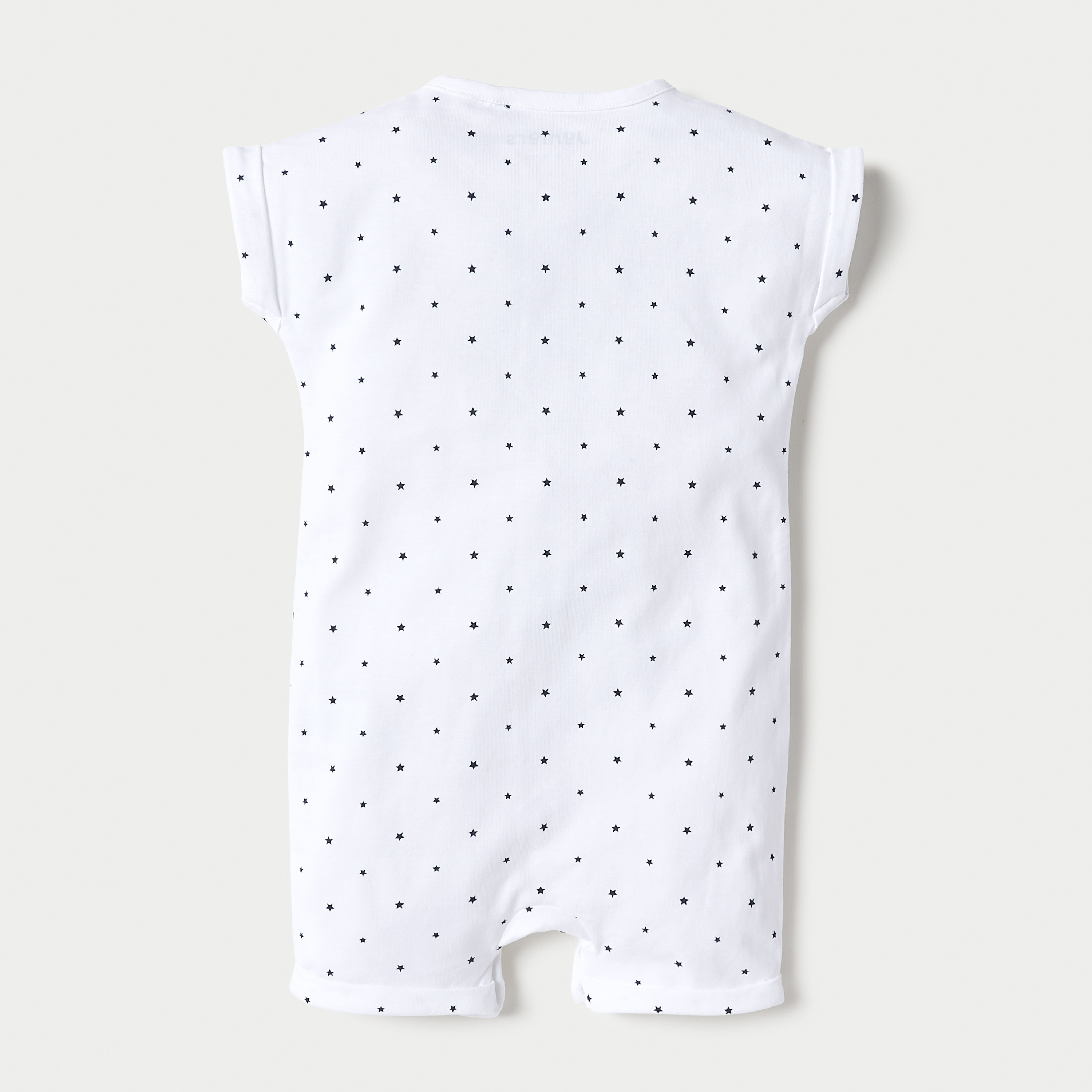 Juniors All-Over Print Rompers with Short Sleeves-baby-boys-clothing-winterwear-rompers-image-4