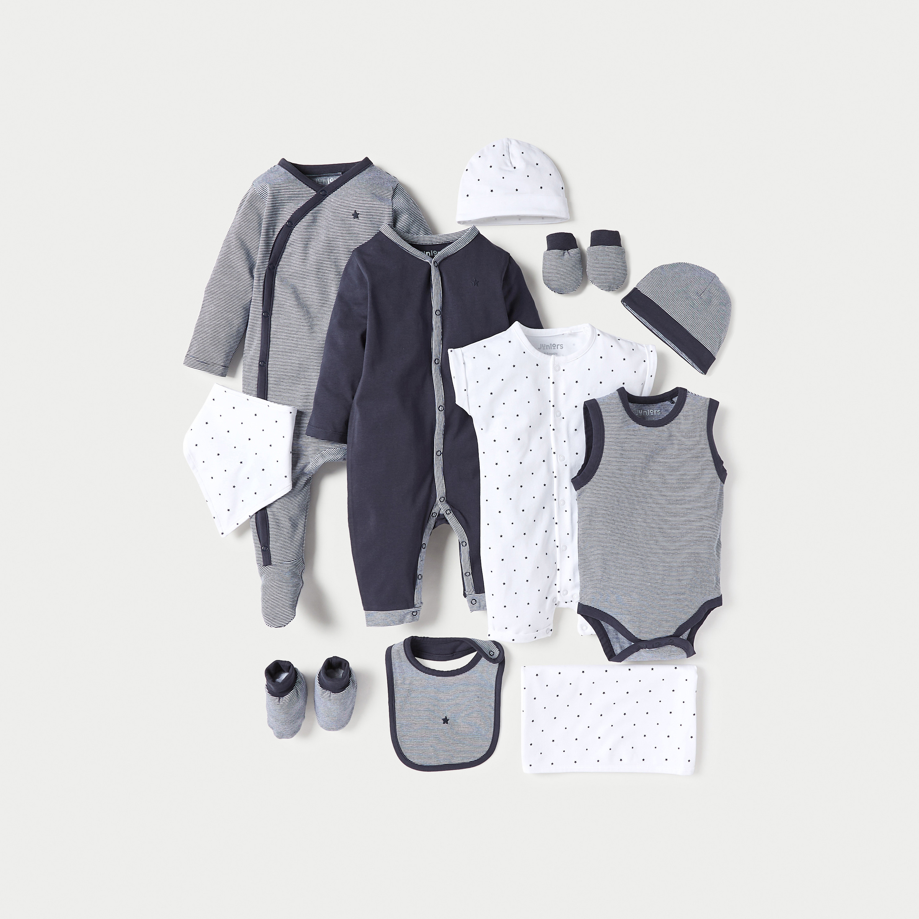 Juniors All-Over Print Rompers with Short Sleeves-baby-boys-clothing-winterwear-rompers-image-5