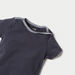 Juniors Solid T-shirt with Button Closure and Short Sleeves-T Shirts-thumbnailMobile-1