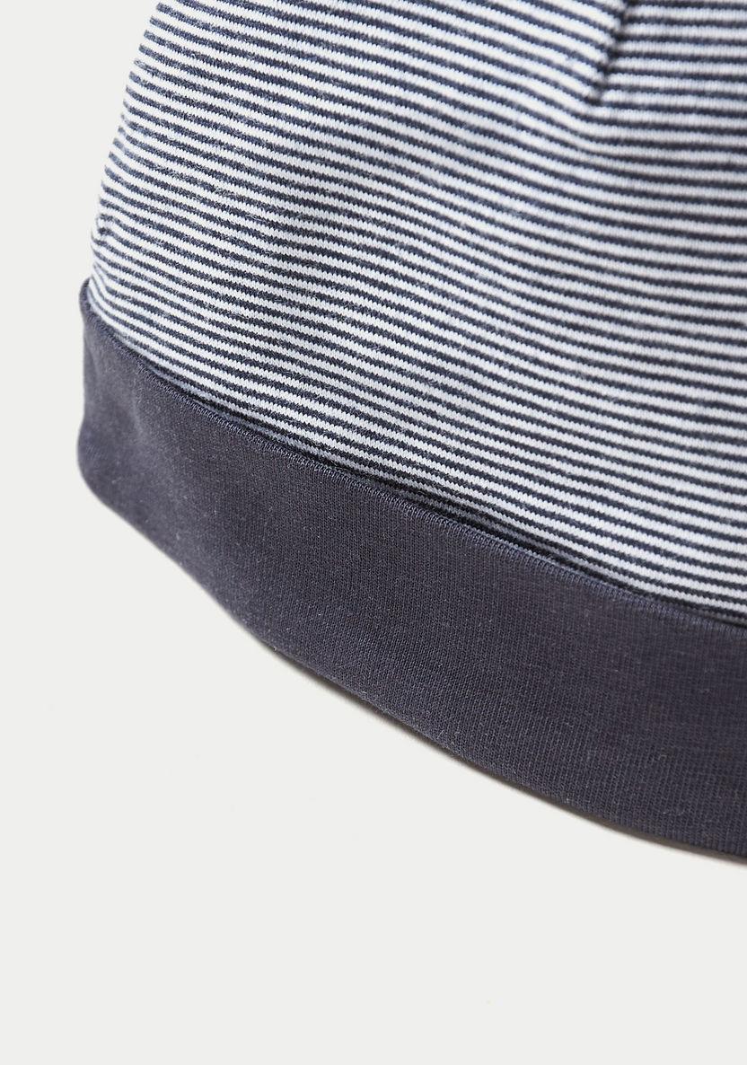 Juniors Striped Beanie-Caps-image-3