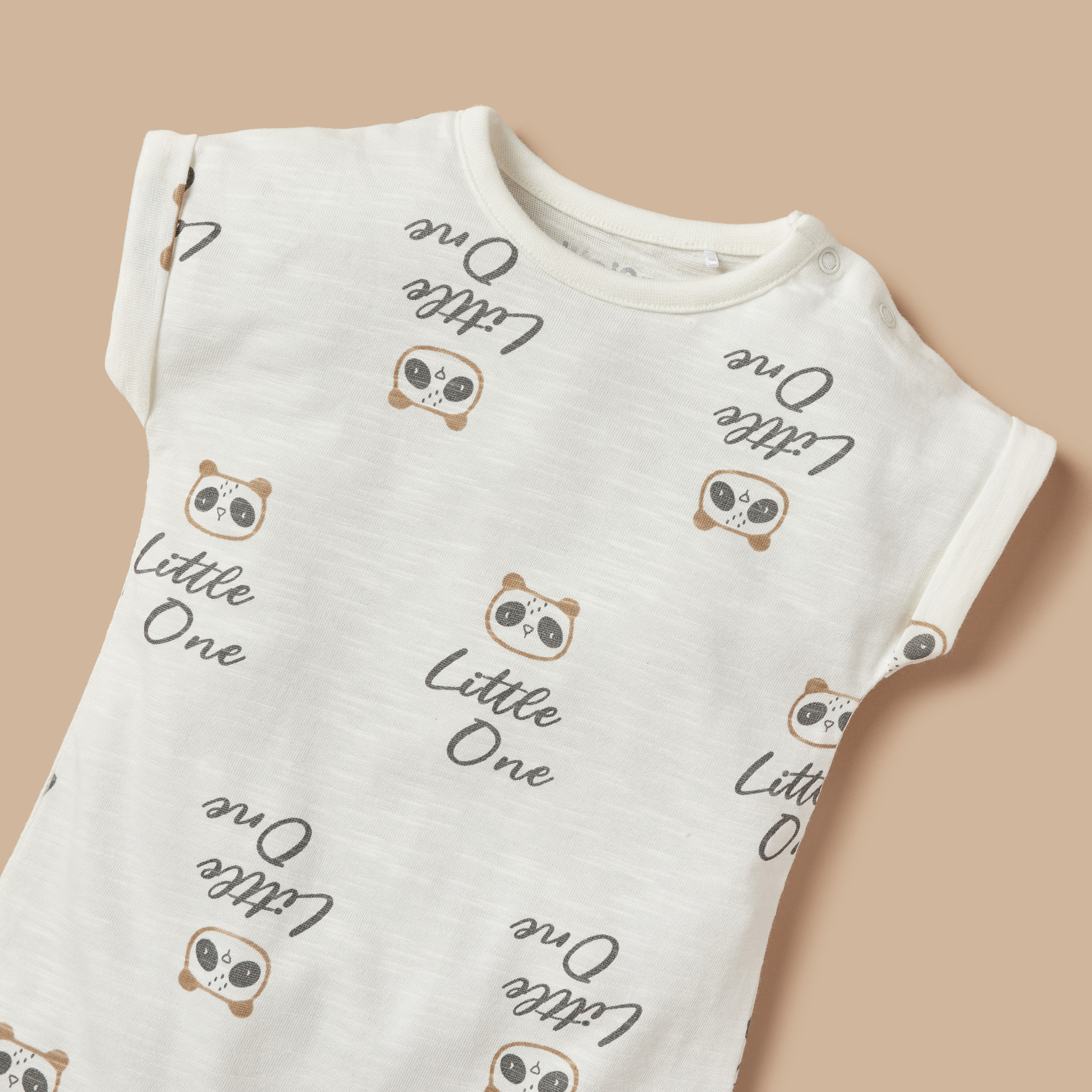 Juniors All-Over Graphic Print Romper with Snap Button Closure-baby-boys-clothing-rompers-image-2