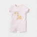 Juniors Giraffe Print Romper with Short Sleeves-Rompers%2C Dungarees and Jumpsuits-thumbnail-0