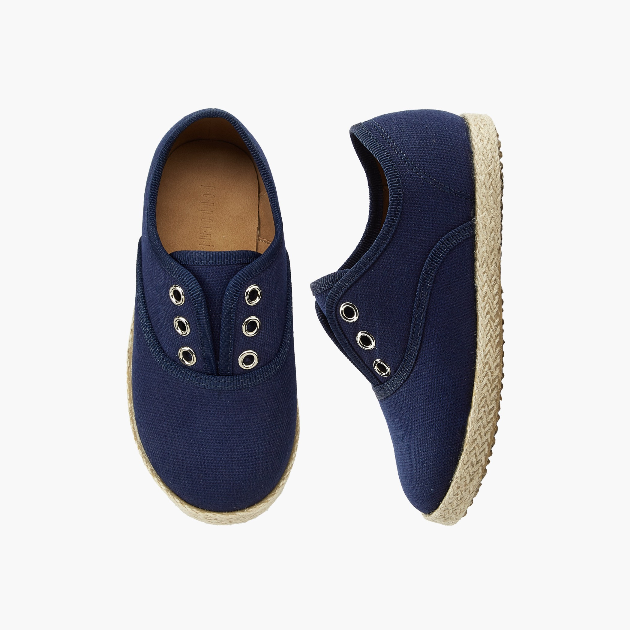 Peppermint Boys Eyelet Detail Espadrille Sneakers-boys-shoes-sneakers-image-1