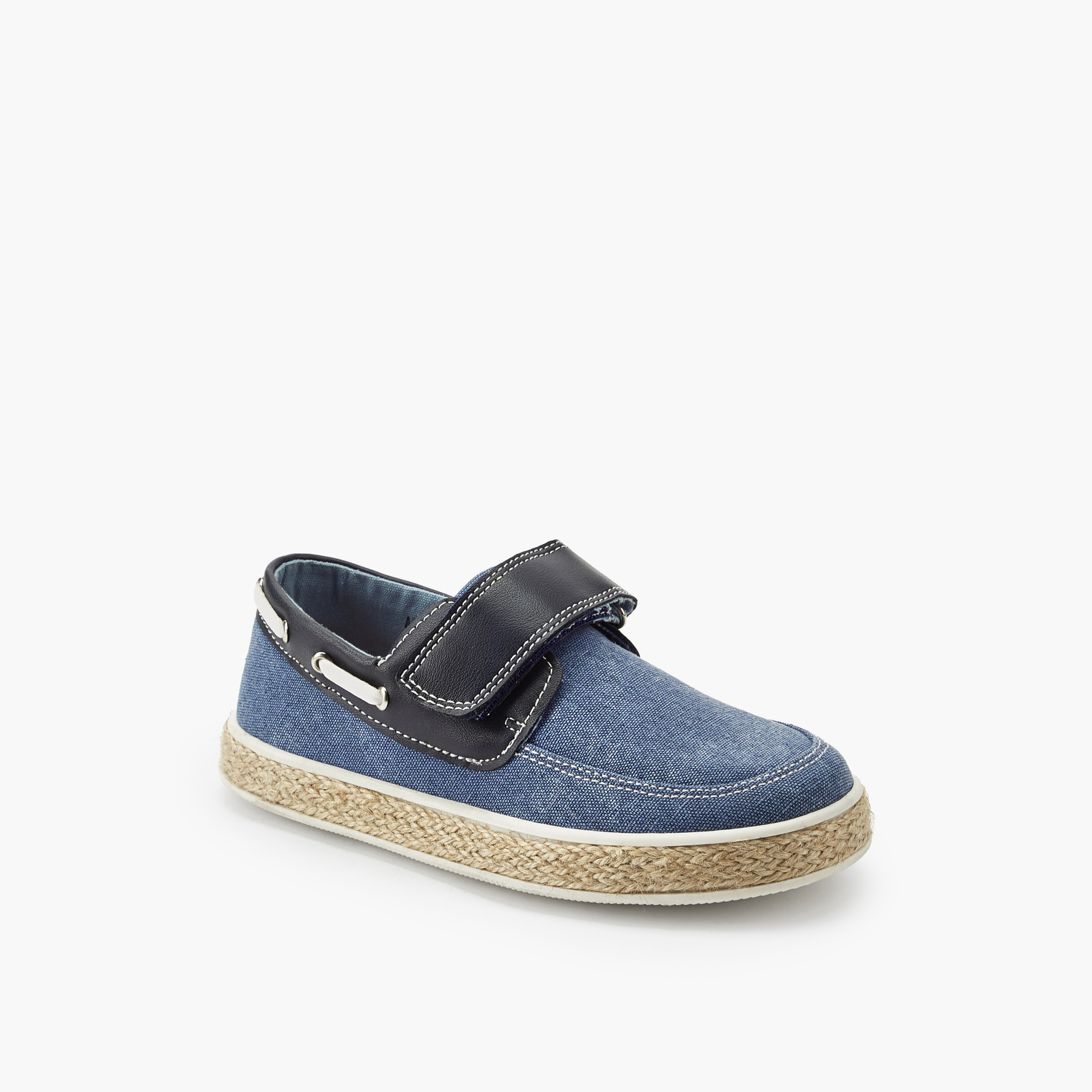 حذاء لوفر إسبادريل بشريط إغلاق لاصق للأولاد من بيبرمينت-boys-shoes-loafers-image-7