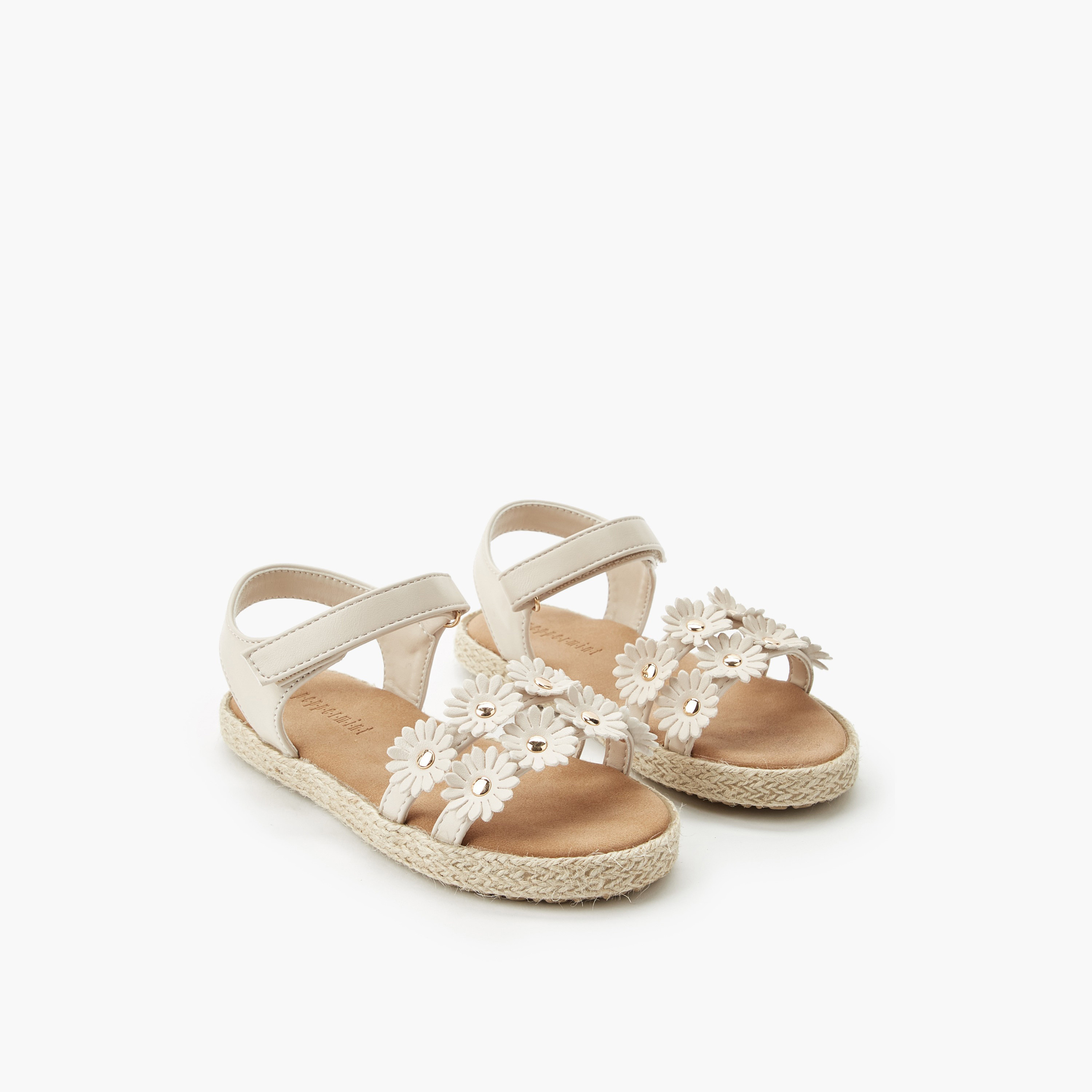 صندل إسبادريل مزين بالأزهار للبنات من بيبرمينت-girls-shoes-sandals-image-6