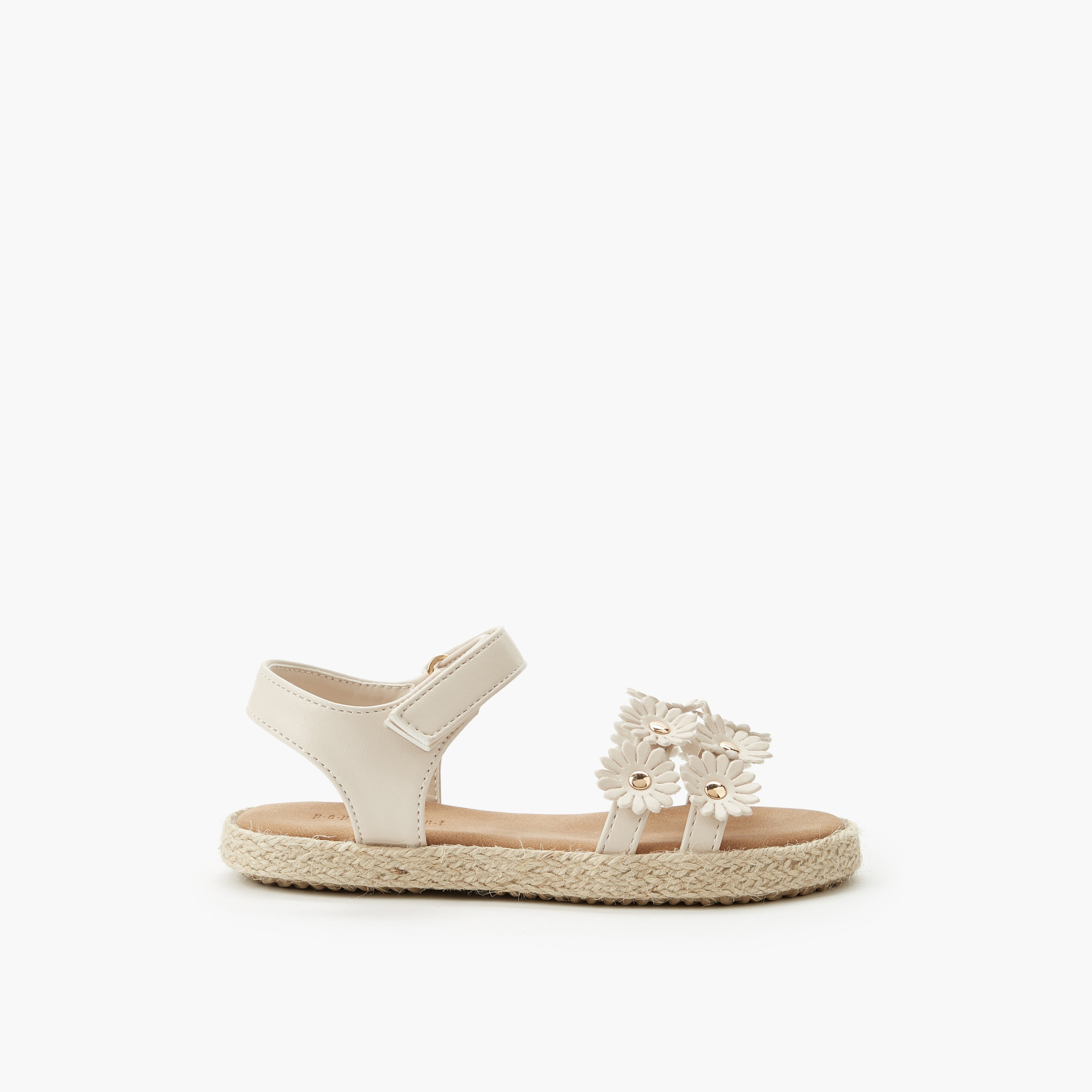 صندل إسبادريل مزين بالأزهار للبنات من بيبرمينت-girls-shoes-sandals-image-8