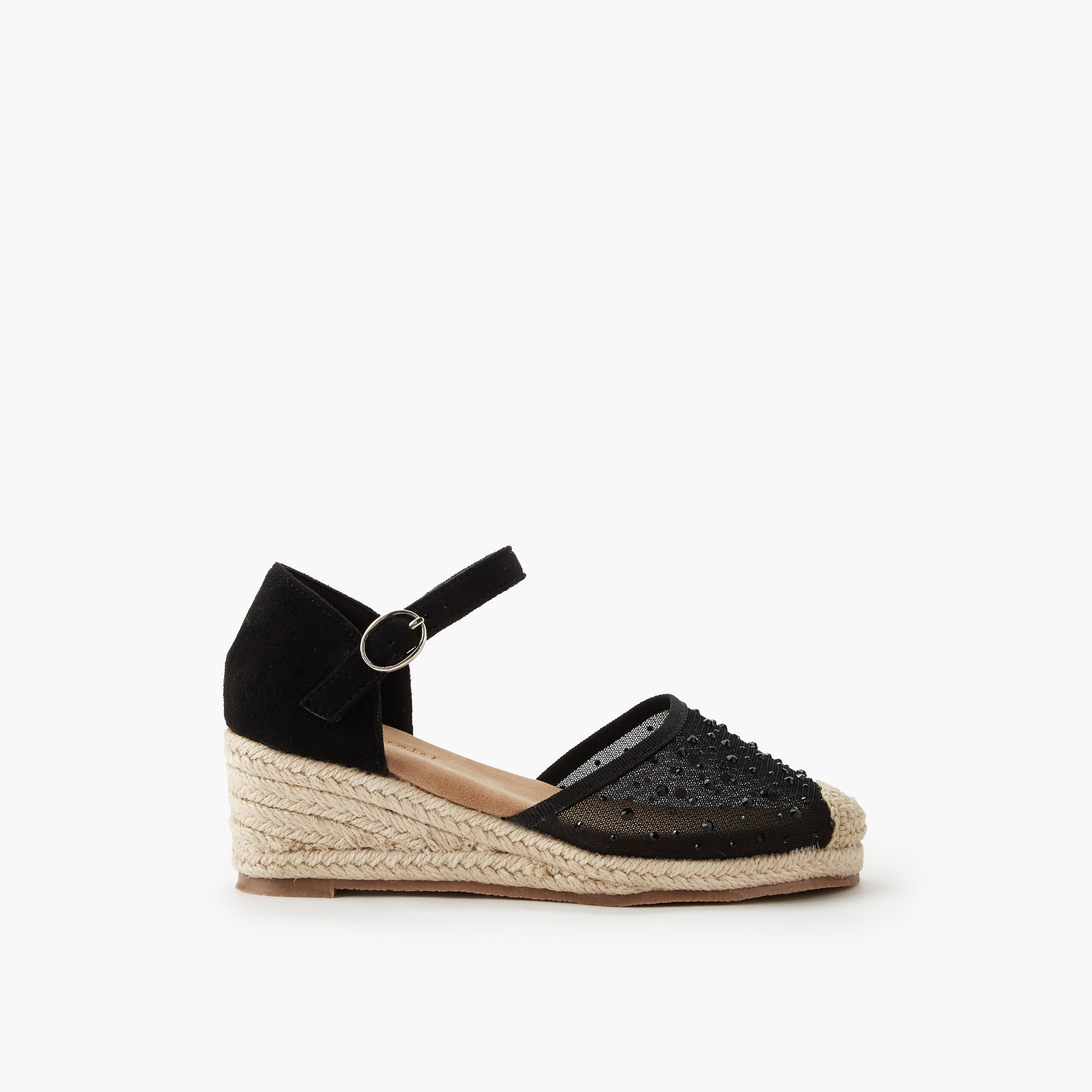 صندل إسبادريل بكعب ويدج للبنات من بيبرمينت-girls-shoes-sandals-image-3