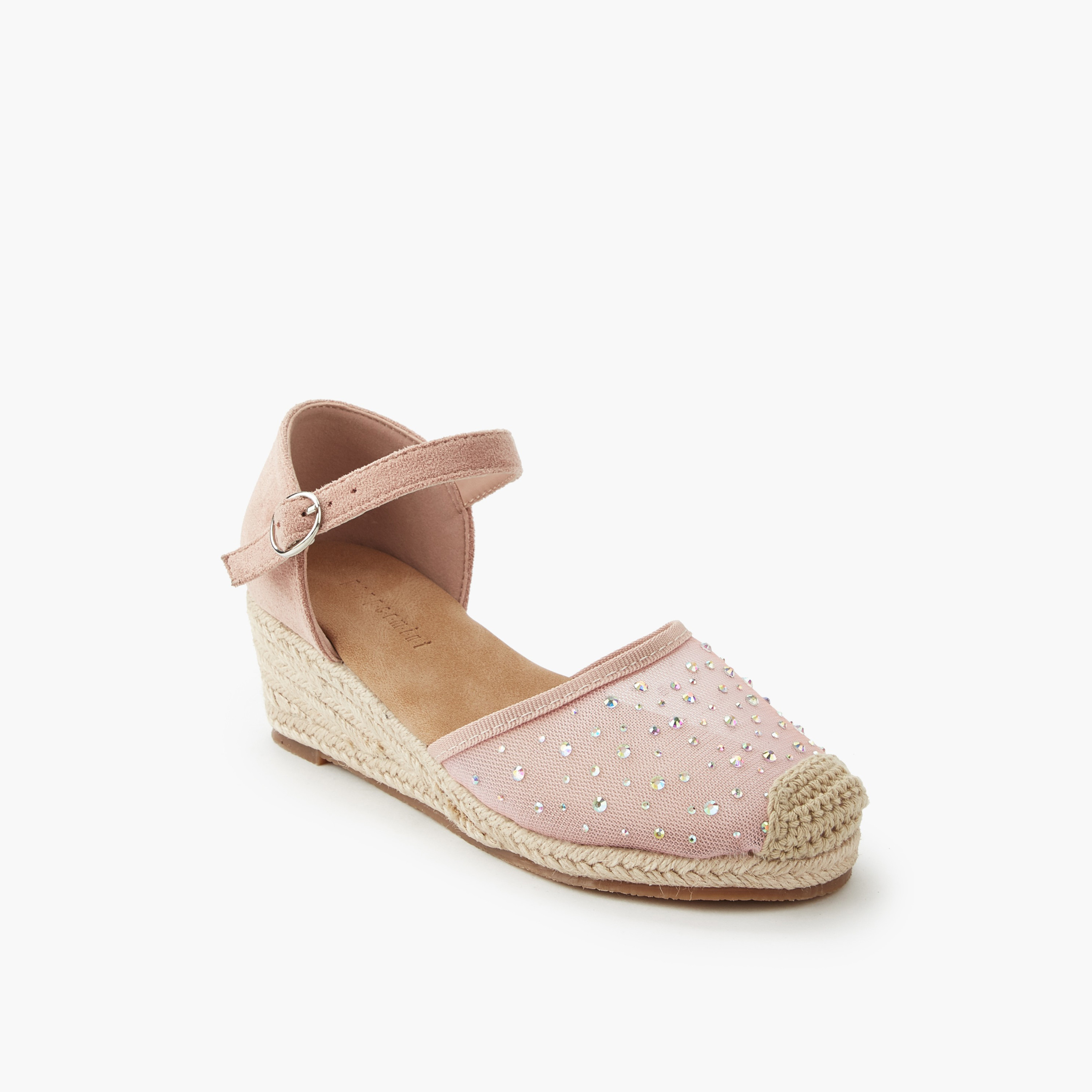 صندل إسبادريل بكعب ويدج للبنات من بيبرمينت-girls-shoes-sandals-image-12