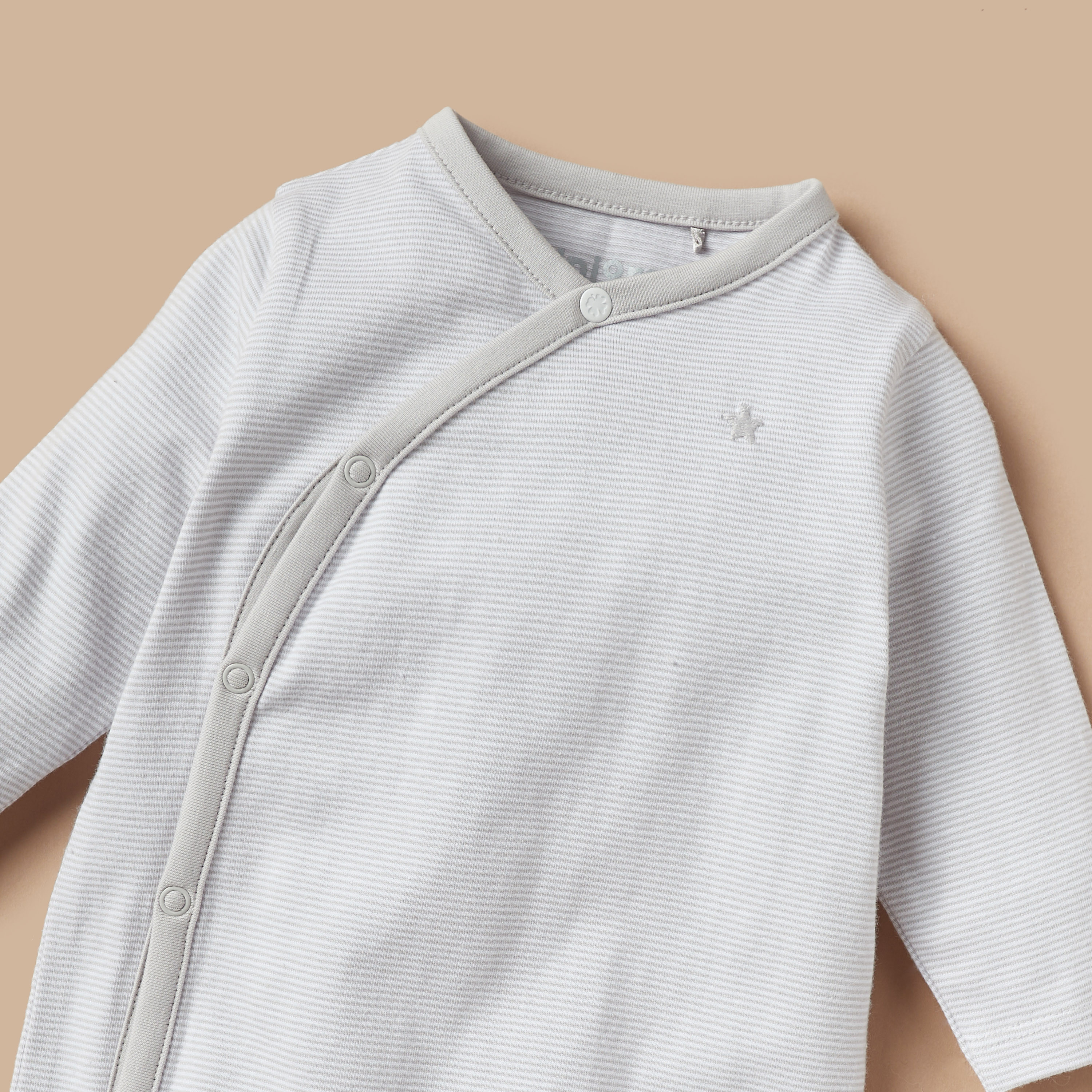 Juniors Striped Long Sleeves Sleepsuit with Button Closure-baby-boys-clothing-nightwear-sleepsuits-image-3