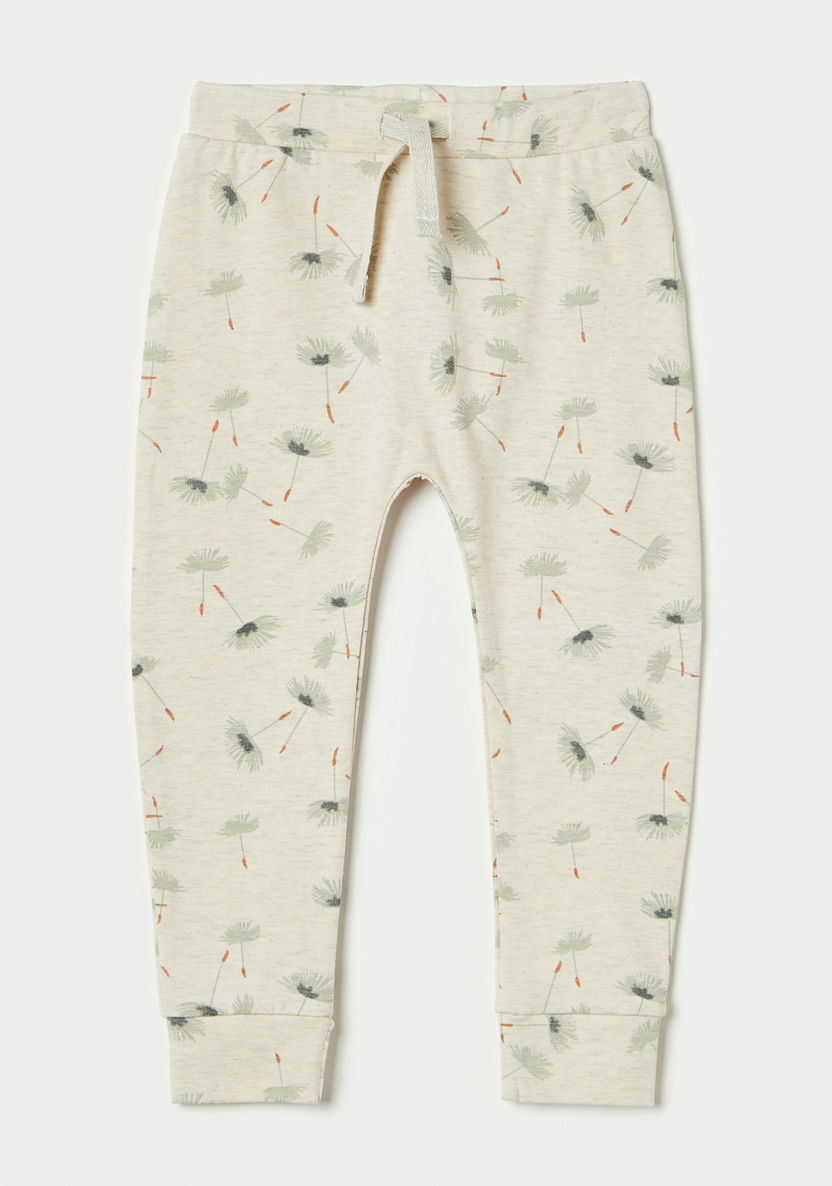 Juniors All-Over Print Pyjamas with Drawstring Closure-Pyjama Sets-image-0