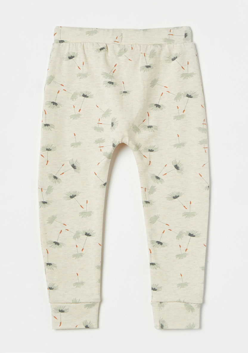 Juniors All-Over Print Pyjamas with Drawstring Closure-Pyjama Sets-image-3