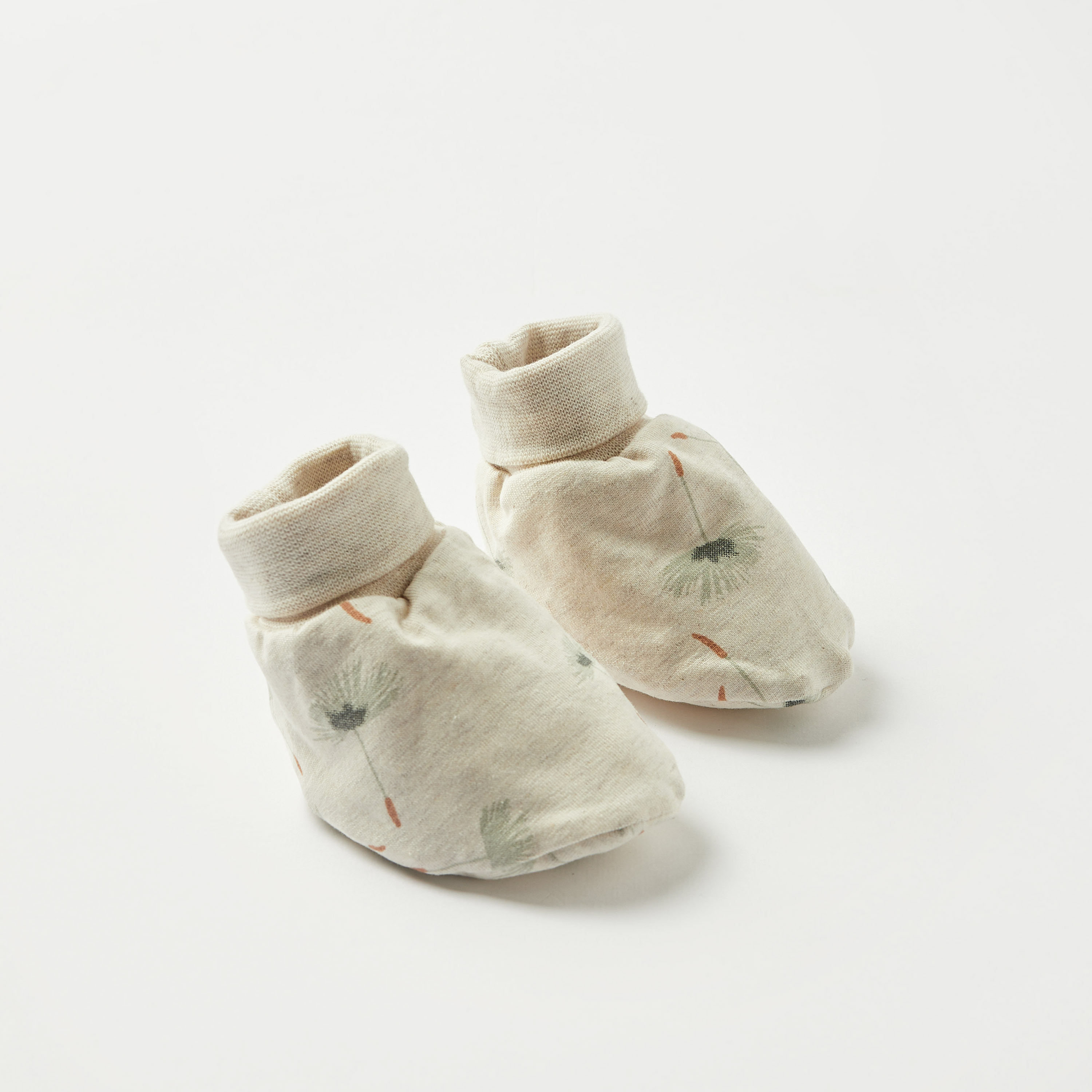 Juniors Printed Slip-On Booties-baby-boys-shoes-booties-image-2
