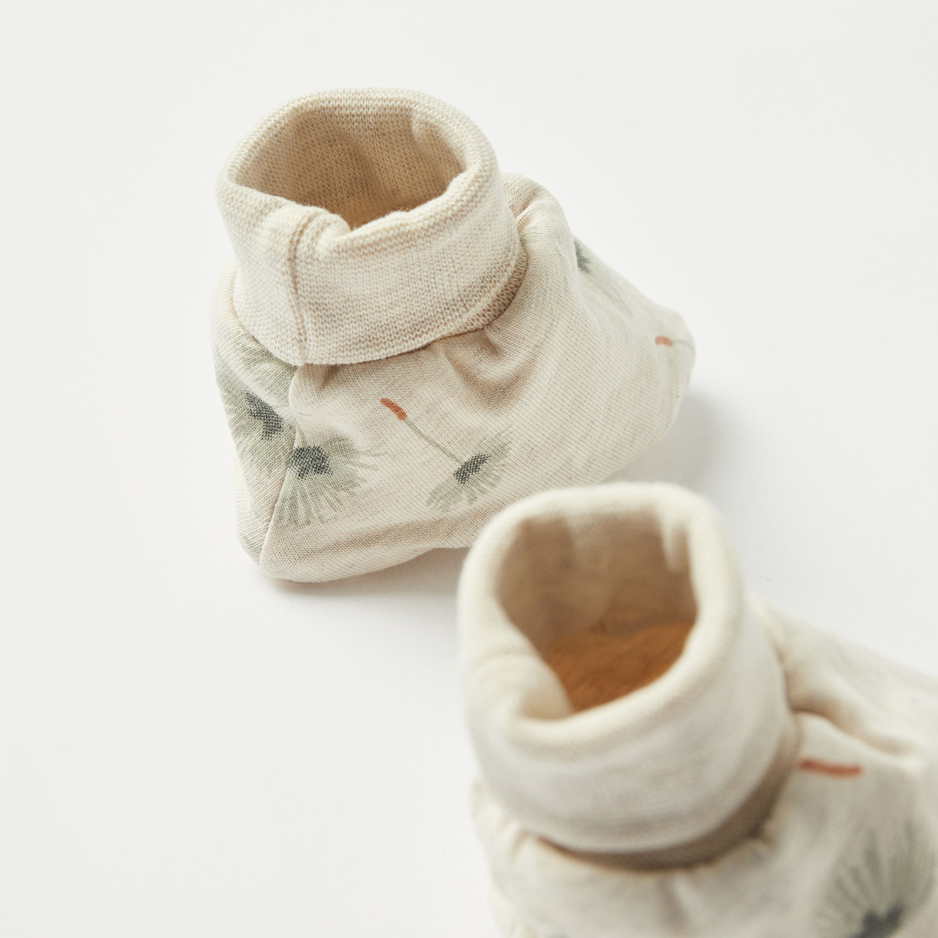 Juniors Printed Slip-On Booties-baby-boys-shoes-booties-image-4