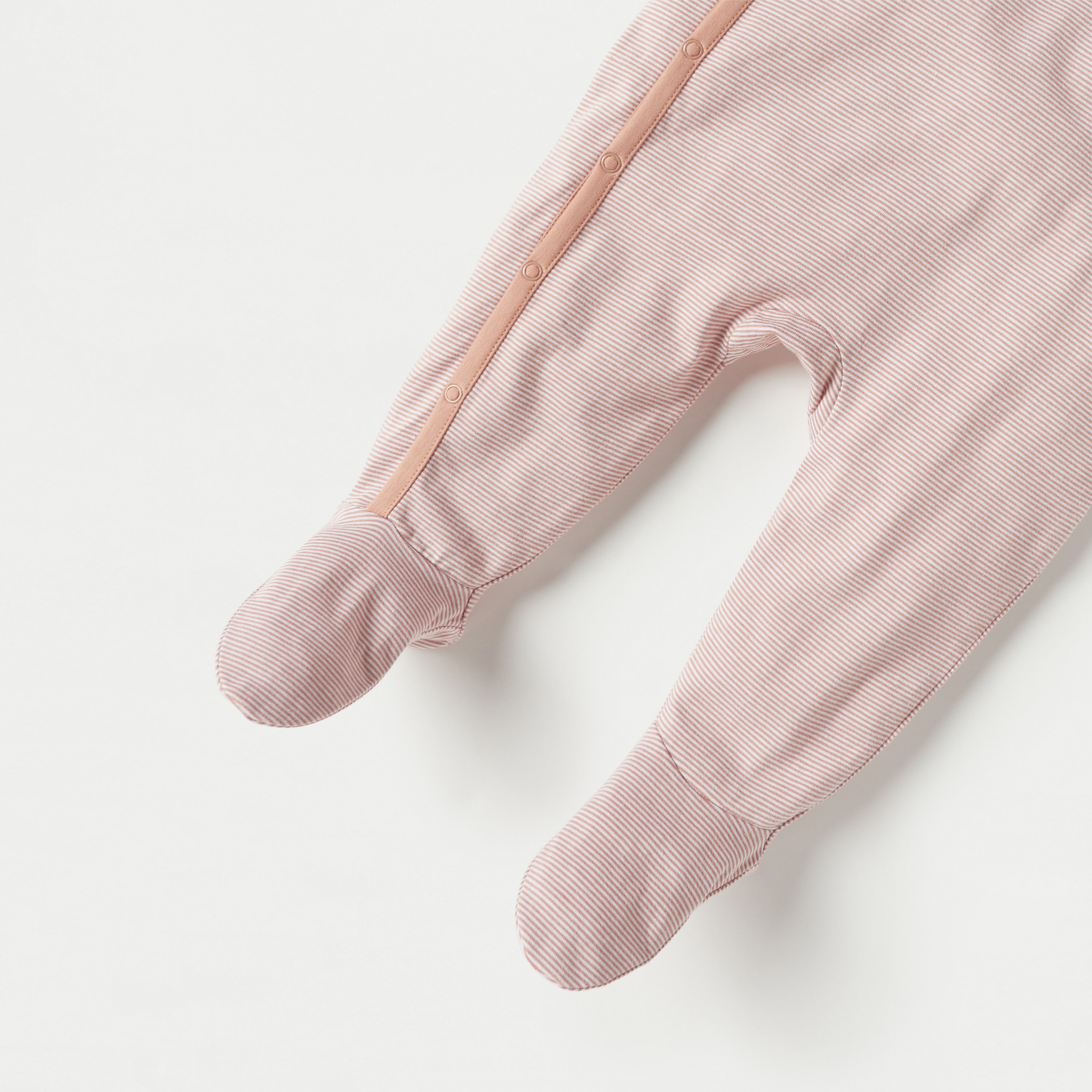 Juniors Striped Closed Feet Sleepsuit-baby-girls-clothing-nightwear-sleepsuits-image-4