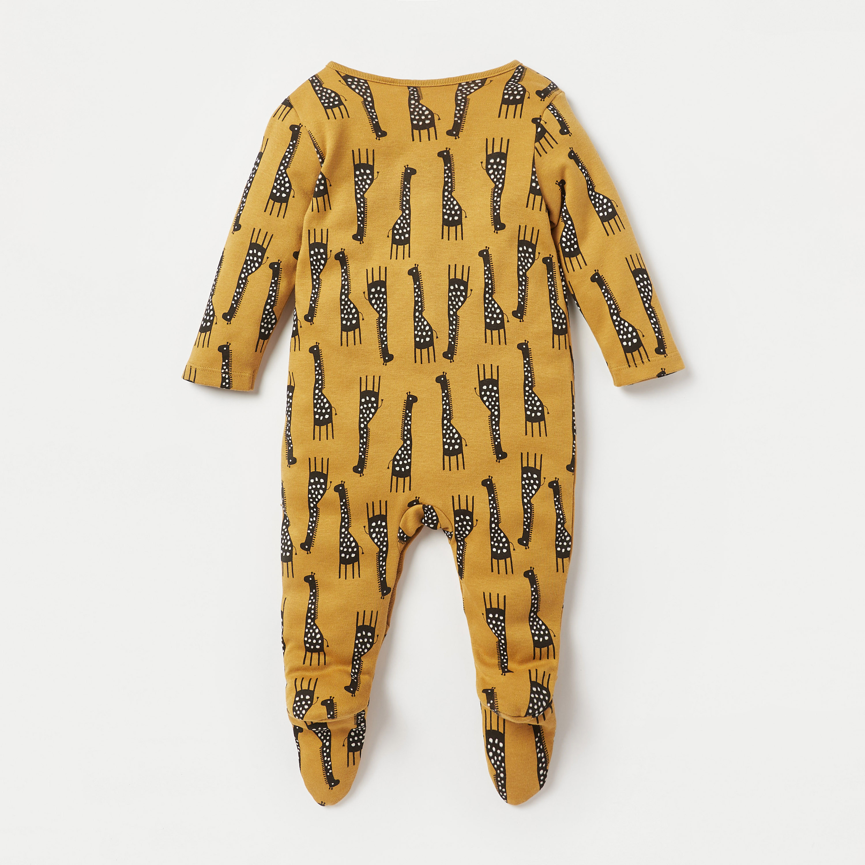 بدلة نوم بطبعات زرافة من جونيورز-baby-boys-clothing-nightwear-sleepsuits-image-2