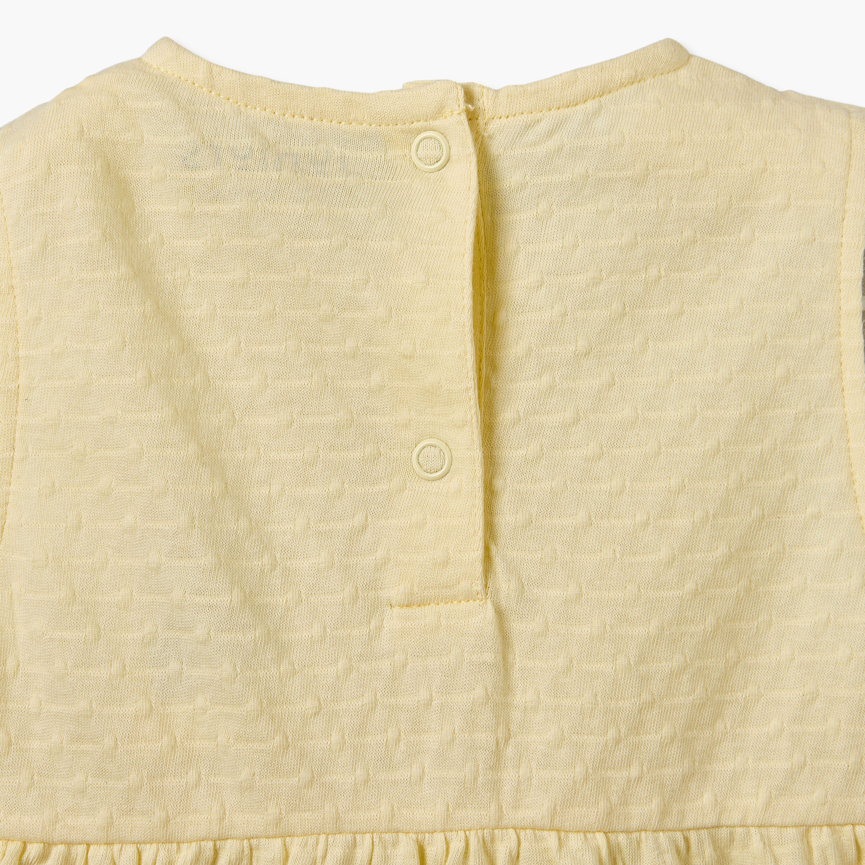 رومبير بارز الملمس دون أكمام وبرقبة ضيقة من جونيورز-baby-girls-clothing-rompers-image-6