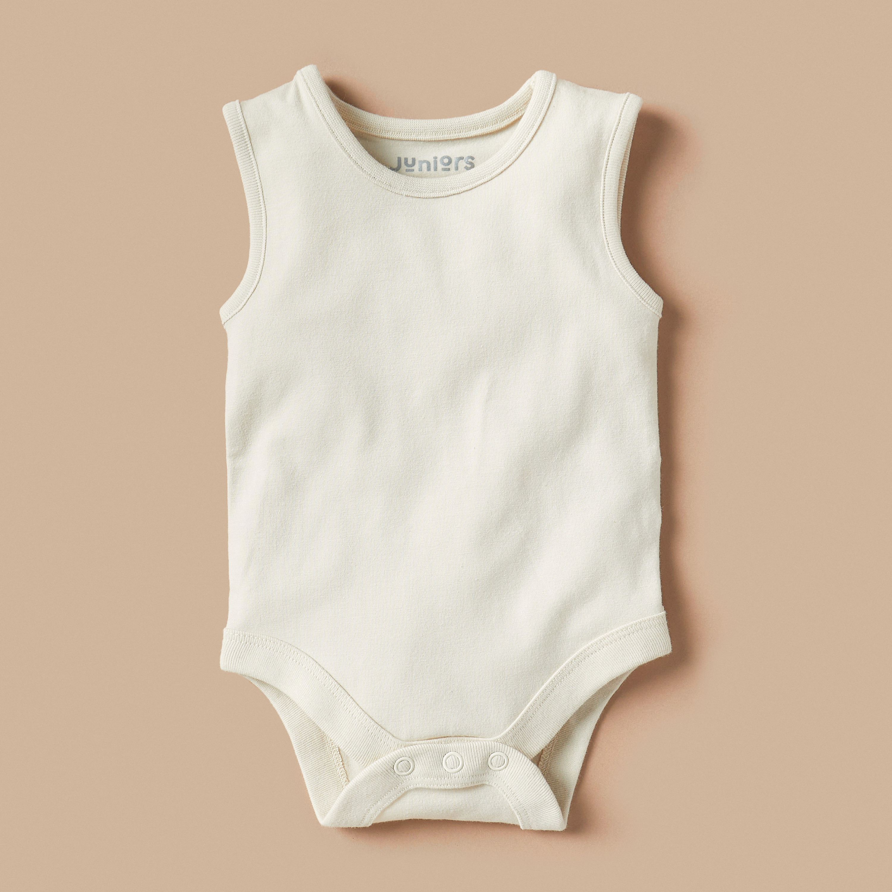 Juniors Printed Sleeveless Bodysuit - Set of 2-baby-girls-clothing-bodysuits-image-3