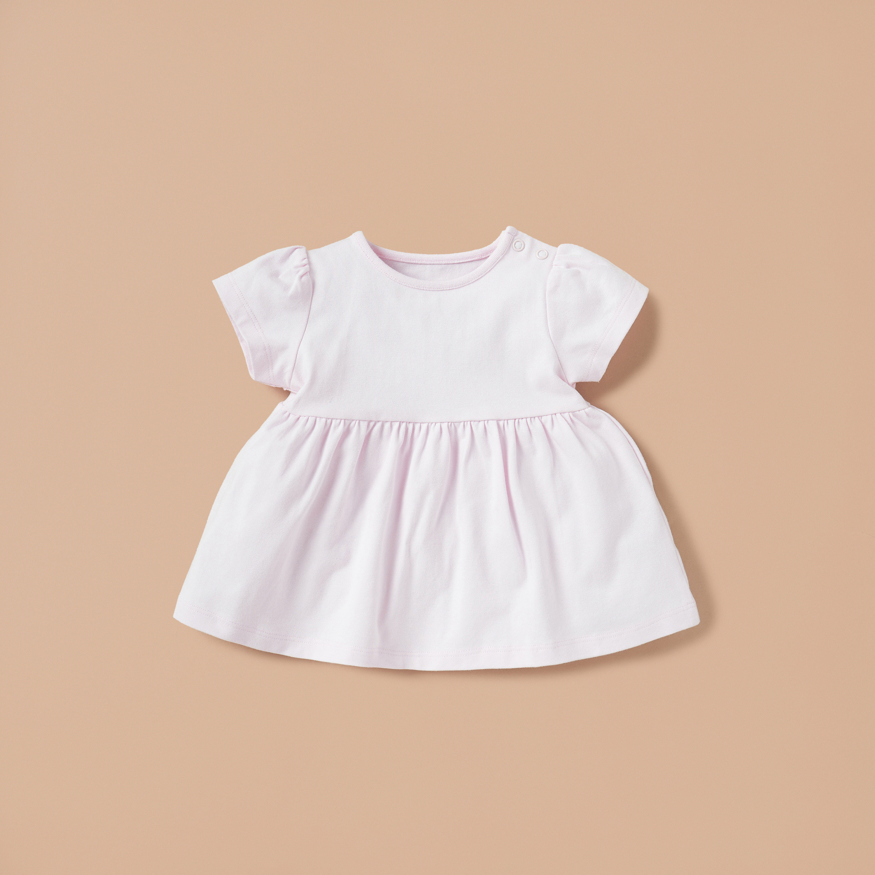 Juniors Solid A-line Dress - Set of 2-baby-girls-clothing-dressesandjumpsuits-image-2