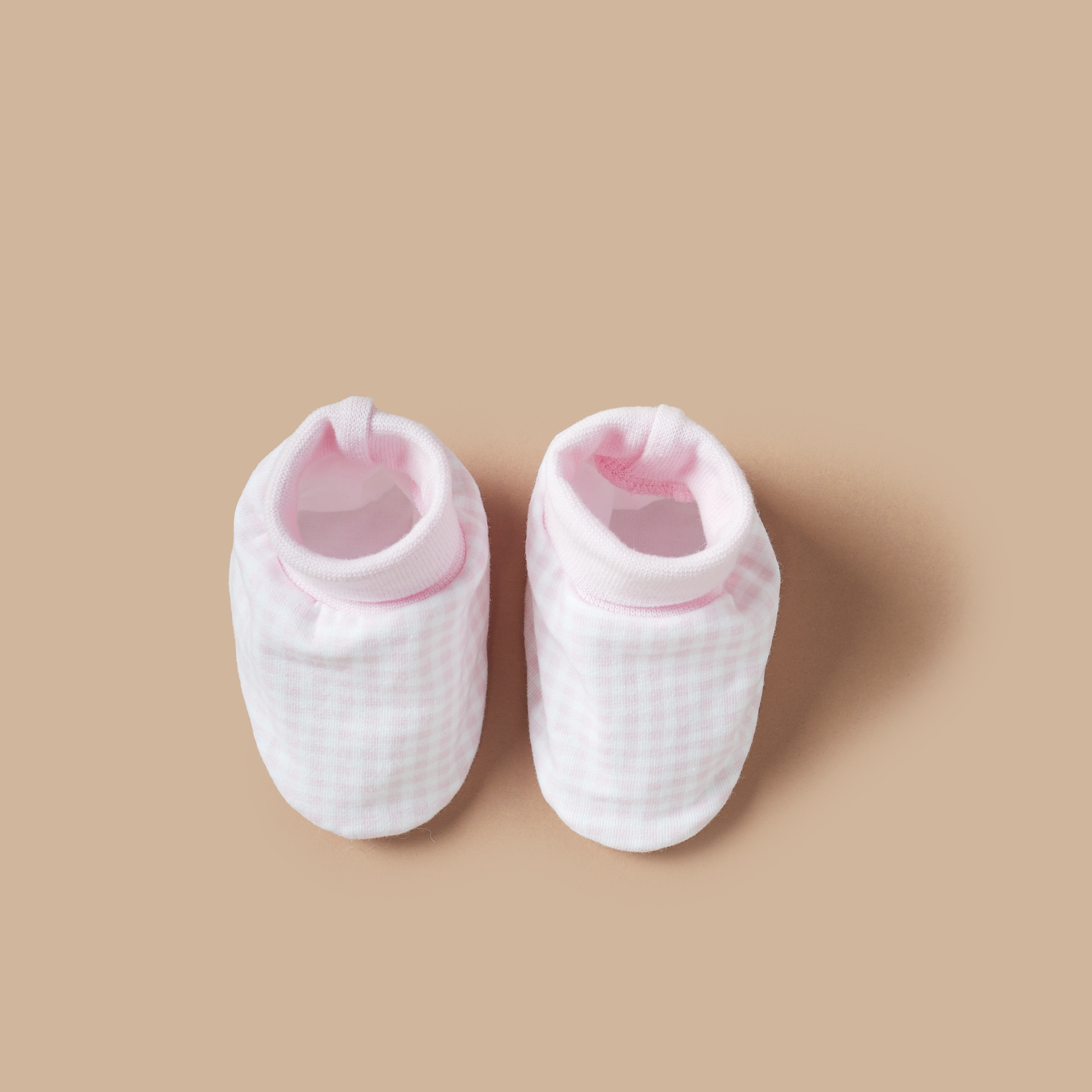 Juniors Printed Slip-On Booties - Set of 2-baby-girls-shoes-booties-image-3