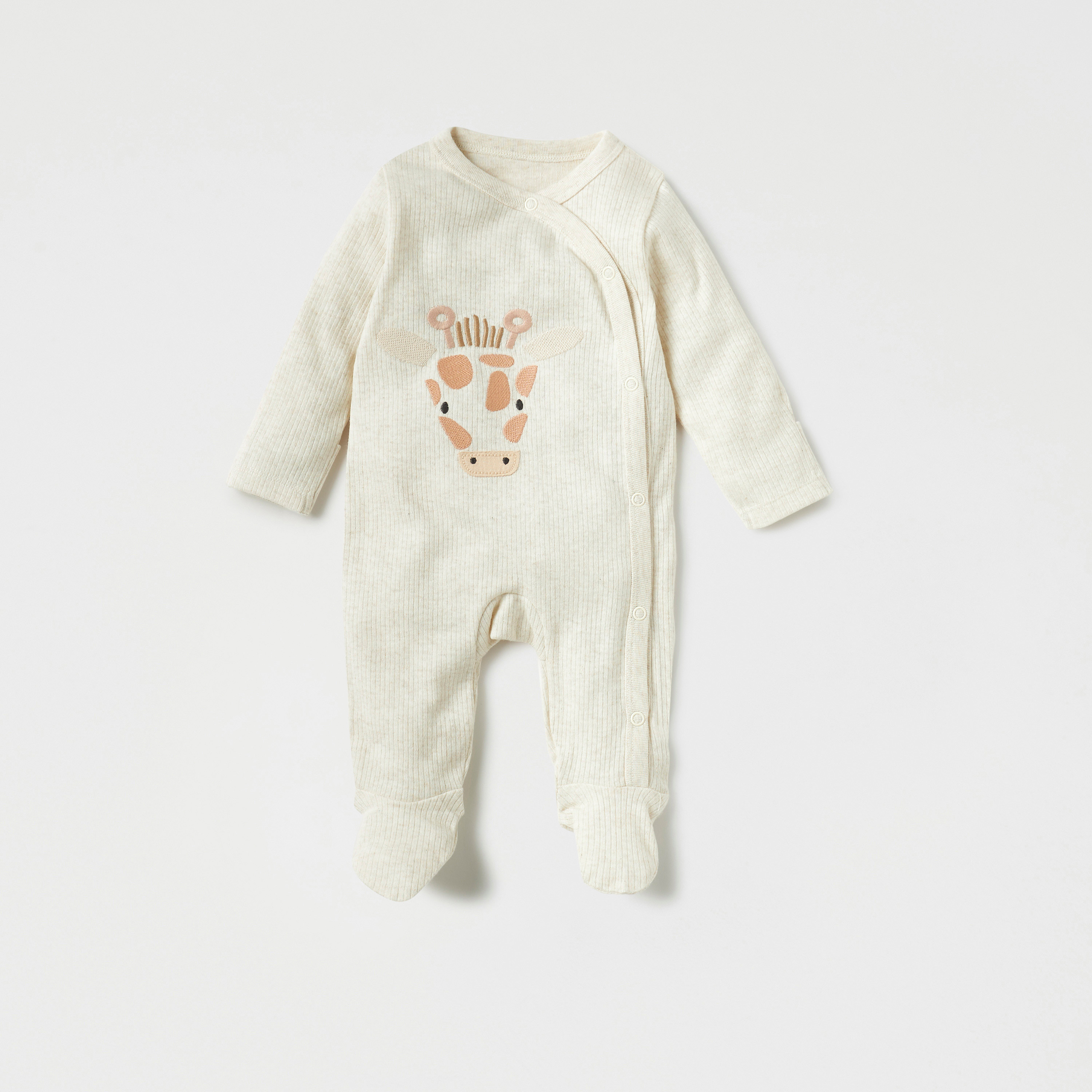 Juniors Animal Print Closed Feet Sleepsuit - Set of 3-baby-boys-clothing-nightwear-sleepsuits-image-4