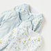 Juniors Floral Print Closed Feet Sleepsuit - Set of 3-Sleepsuits-thumbnail-4