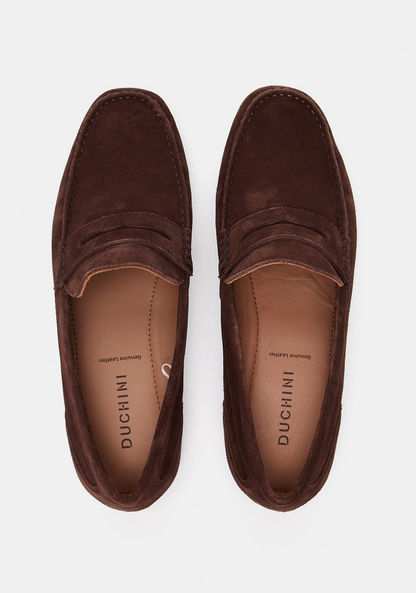Duchini Men's Solid Moccasins-Men%27s Casual Shoes-image-3