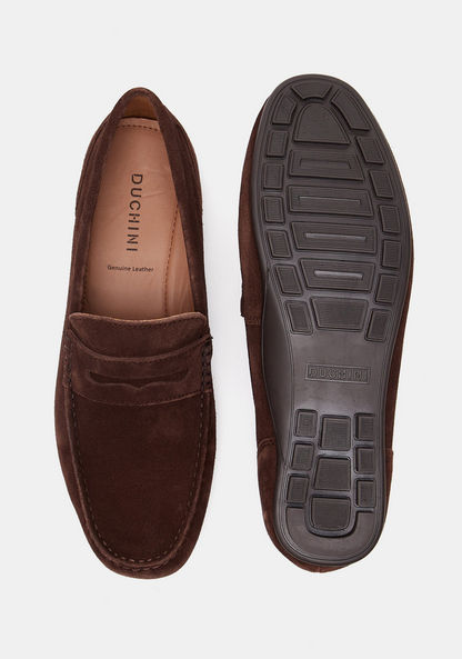 Duchini Men's Solid Moccasins-Men%27s Casual Shoes-image-5