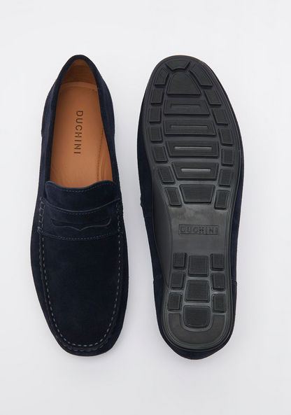 Duchini Men's Solid Moccasins-Men%27s Casual Shoes-image-5