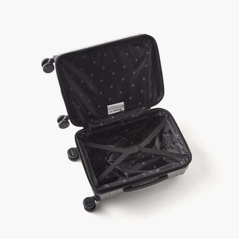 IT Textured Hardcase Luggage Trolley Bag with Retractable Handle-Luggage-image-4