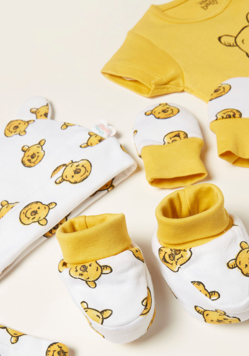 Disney Winnie The Pooh Print 8-Piece Apparel Set-Clothes Sets-image-4