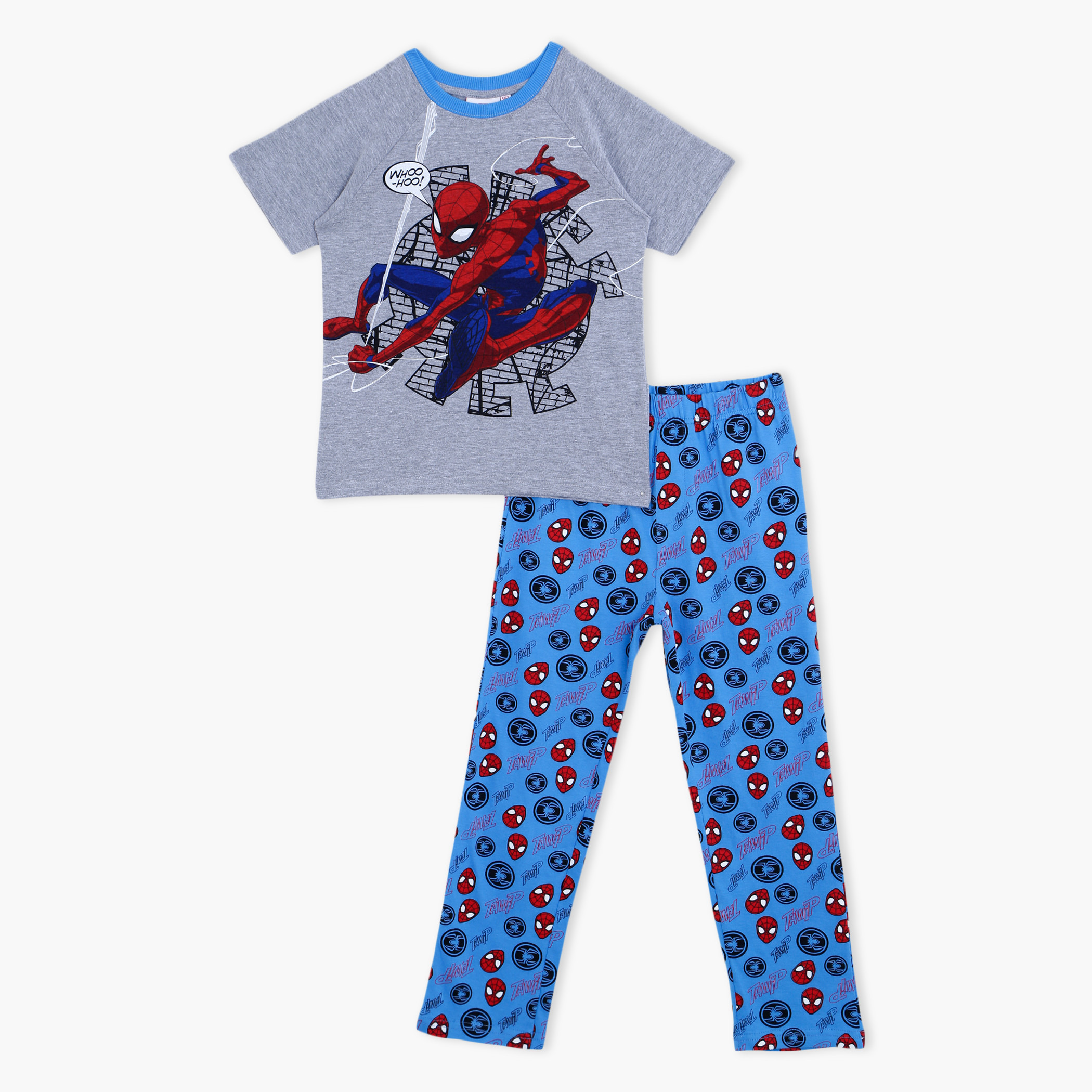 طقم بيجاما بطبعات سبايدر مان-boys-clothing-nightwear-image-1