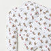 Disney Winnie-the-Pooh Print T-shirt and Elasticated Pyjamas - Set of 4-Pyjama Sets-thumbnail-3