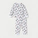 Disney Mickey Mouse Print T-shirt and Elasticated Pyjamas - Set of 2-Pyjama Sets-thumbnailMobile-1