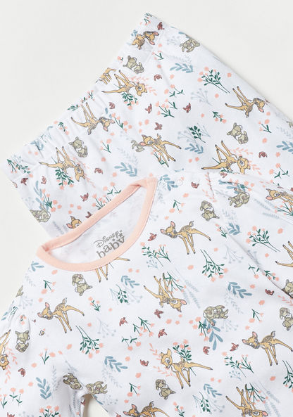 Disney Bambi Print T-shirts and Pyjamas - Set of 2-Pyjama Sets-image-2