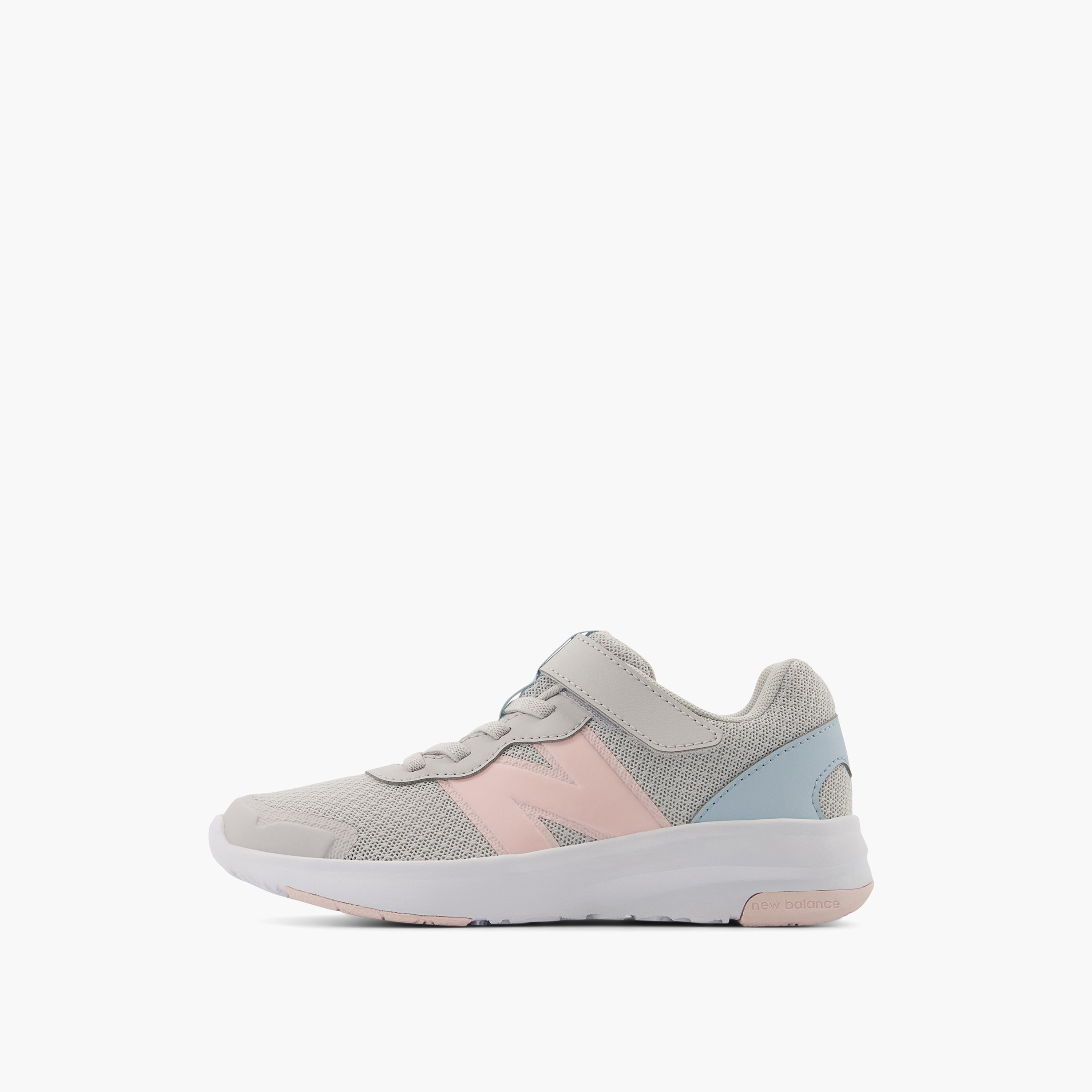 حذاء رياضي بشريط إغلاق لاصق وتفاصيل شعار للبنات من نيو بالانس-girls-shoes-sneakers-image-9