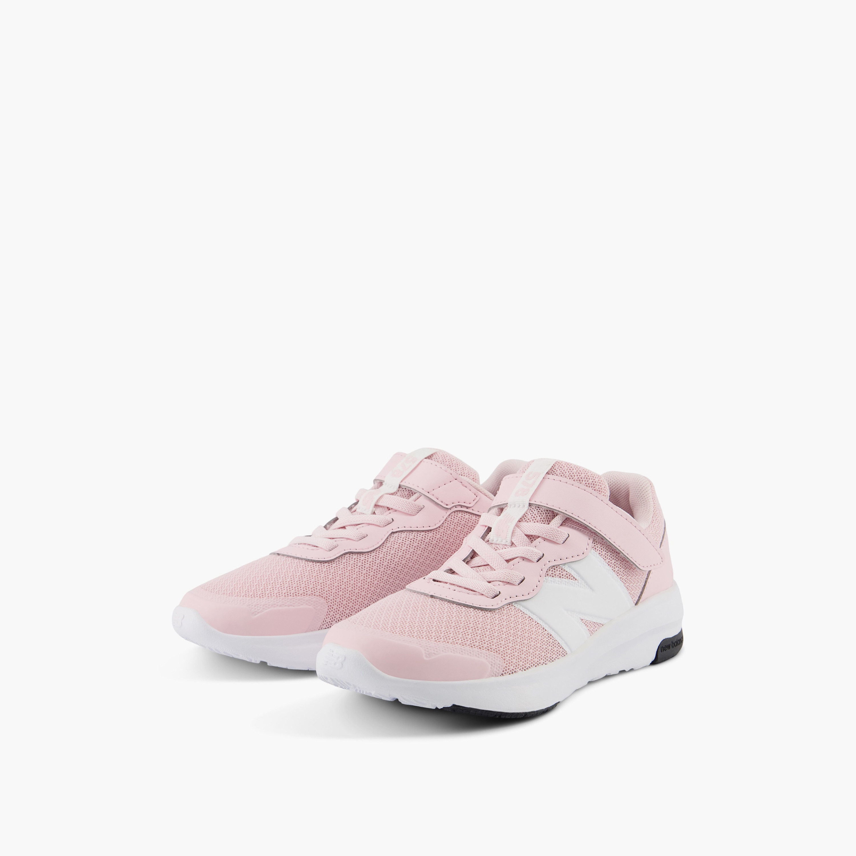 New Balance Girls' Panelled Sports Shoes with Hook and Loop Closure - PT578PK-M-girls-shoes-sneakers-image-1