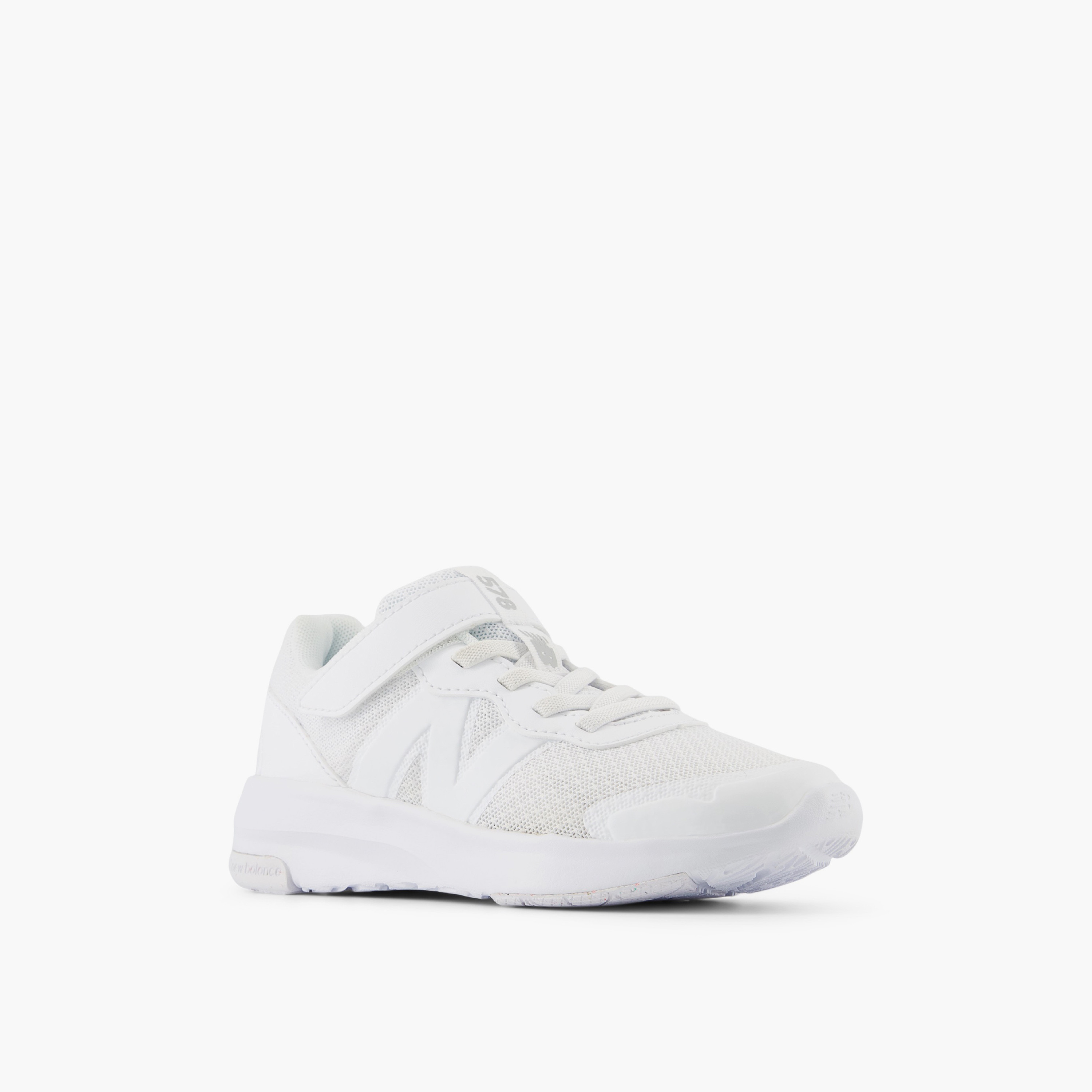 New Balance Kids' Panelled School Shoes with Hook and Loop Closure - PT578WW-M-boys-shoes-schoolshoes-image-1