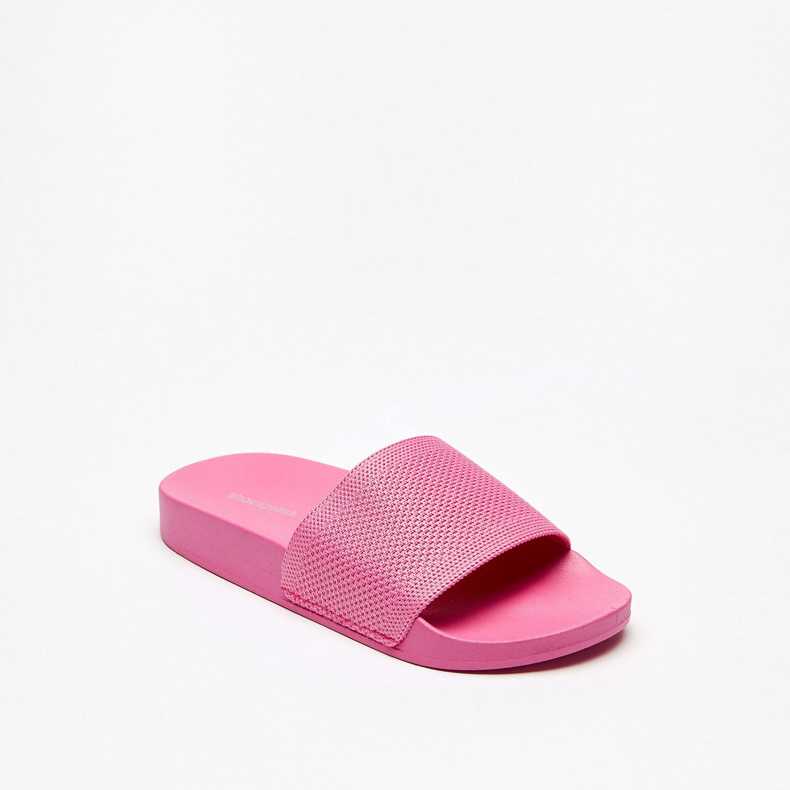 Pink best sale slipper slides