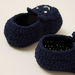 Giggles Knitted Booties with Appliques-Booties-thumbnail-3
