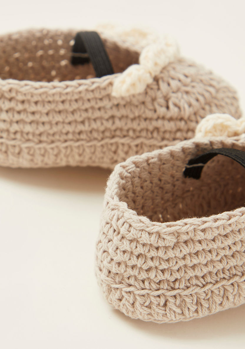 Giggles Knitted Booties-Booties-image-3