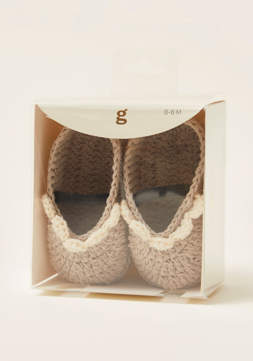 Giggles Knitted Booties-Booties-image-5