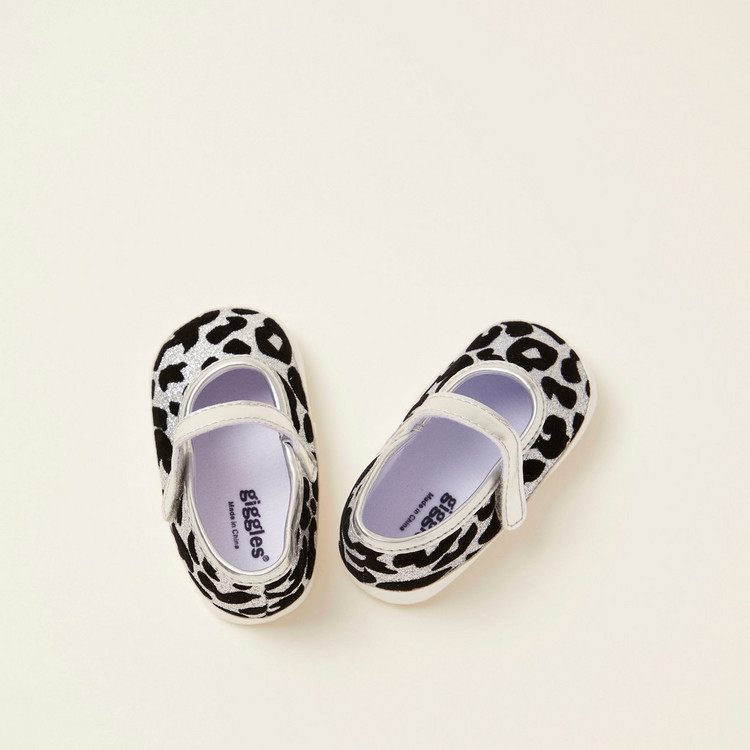 Giggles All-Over Print Baby Shoes