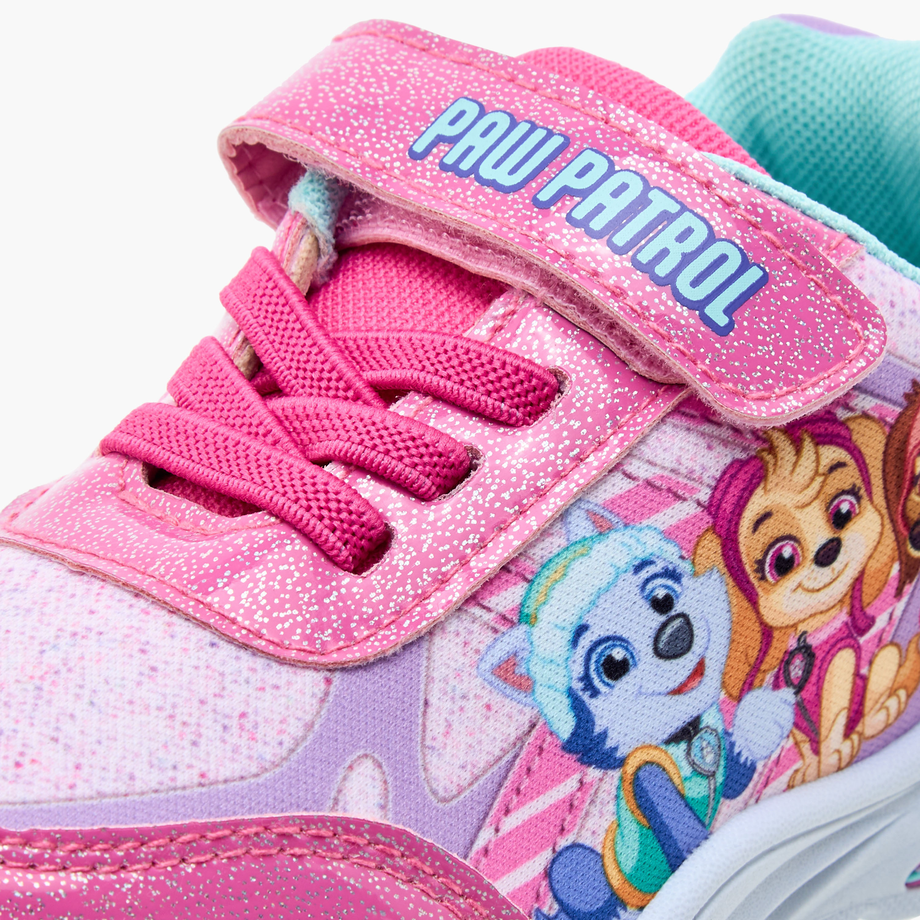 Paw Patrol Printed Light-Up Sneakers with Hook and Loop Closure-girls-shoes-sneakers-image-4
