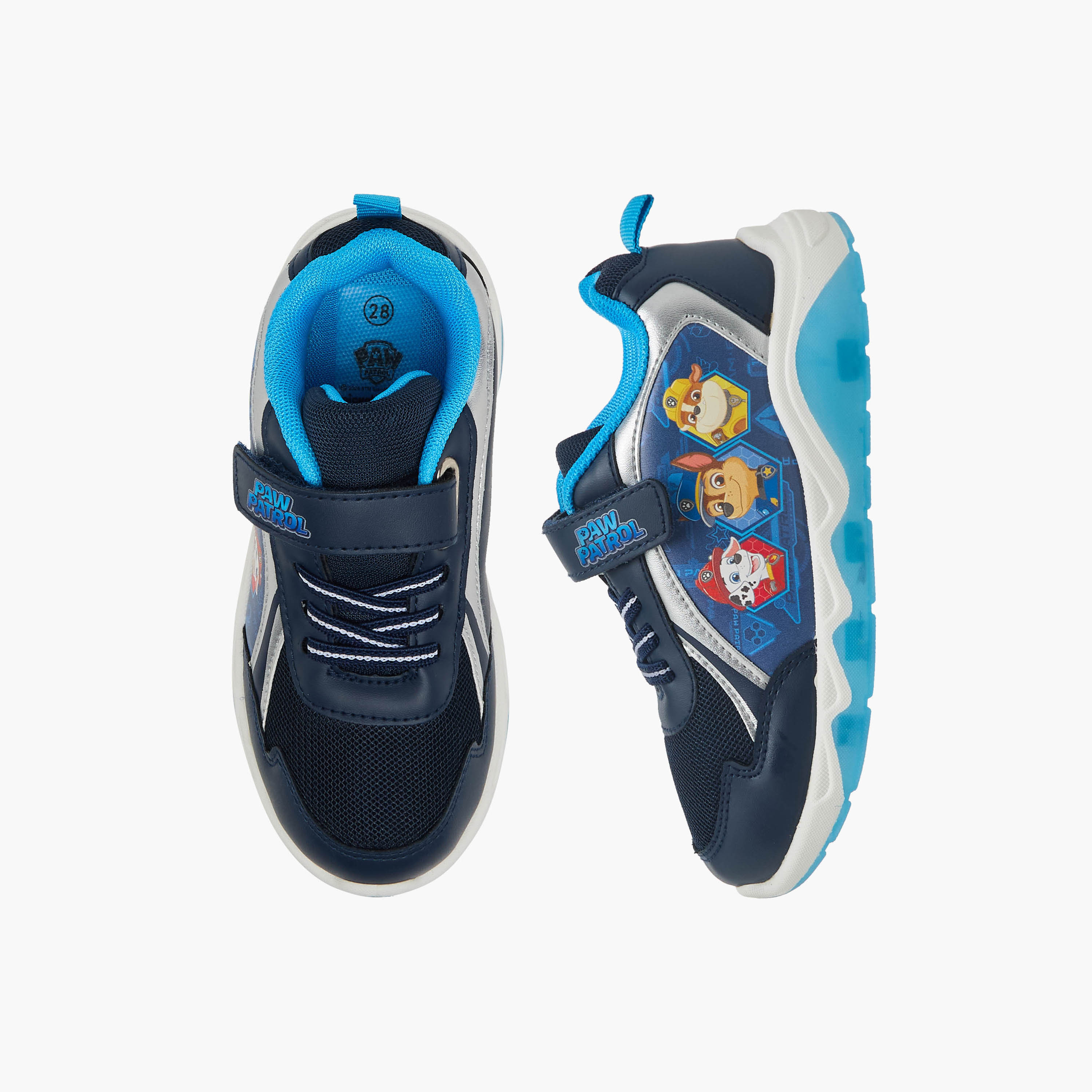 حذاء سنيكرز مضيء بتصميم باو باترول للأولاد-boys-shoes-sneakers-image-1