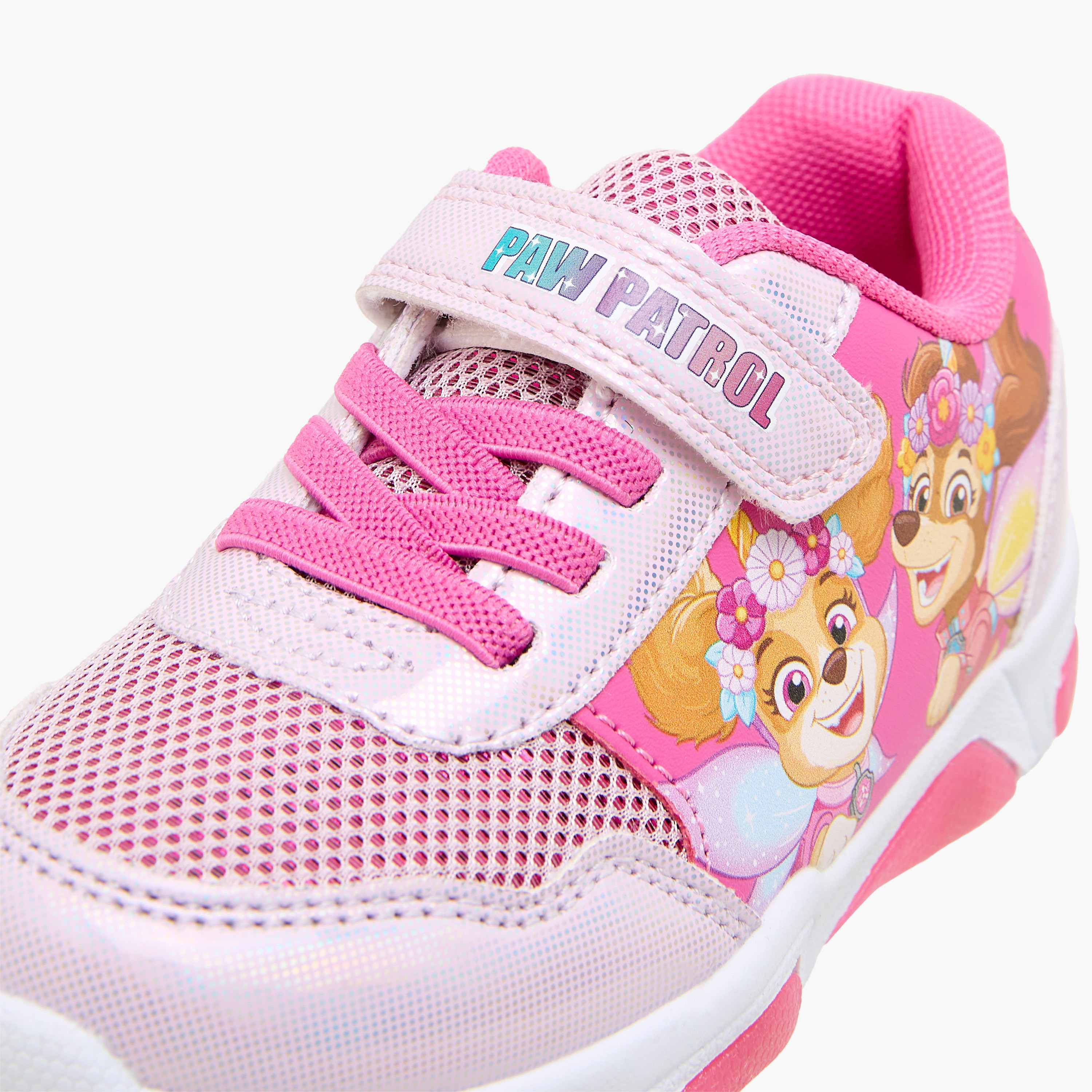 Paw Patrol Girls Hook & Loop Light-Up Sneakers-girls-shoes-sneakers-image-4