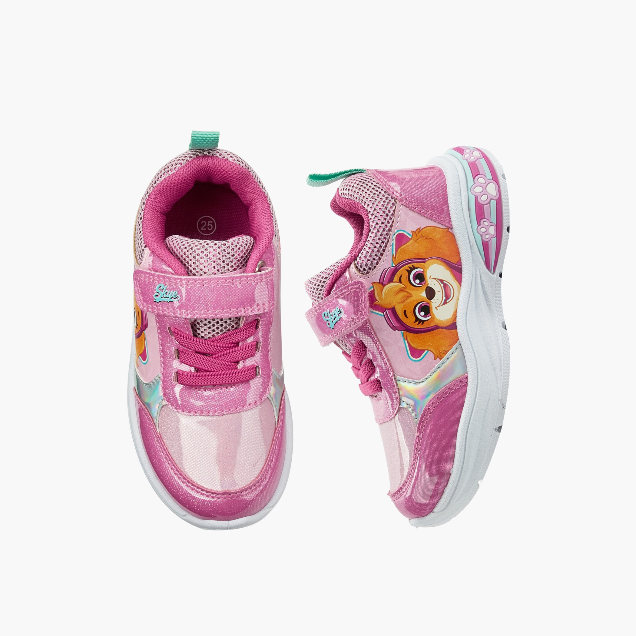 حذاء سنيكرز برقبة كاحل مزود بإضاءة للبنات من باو باترول-girls-shoes-sneakers-image-1