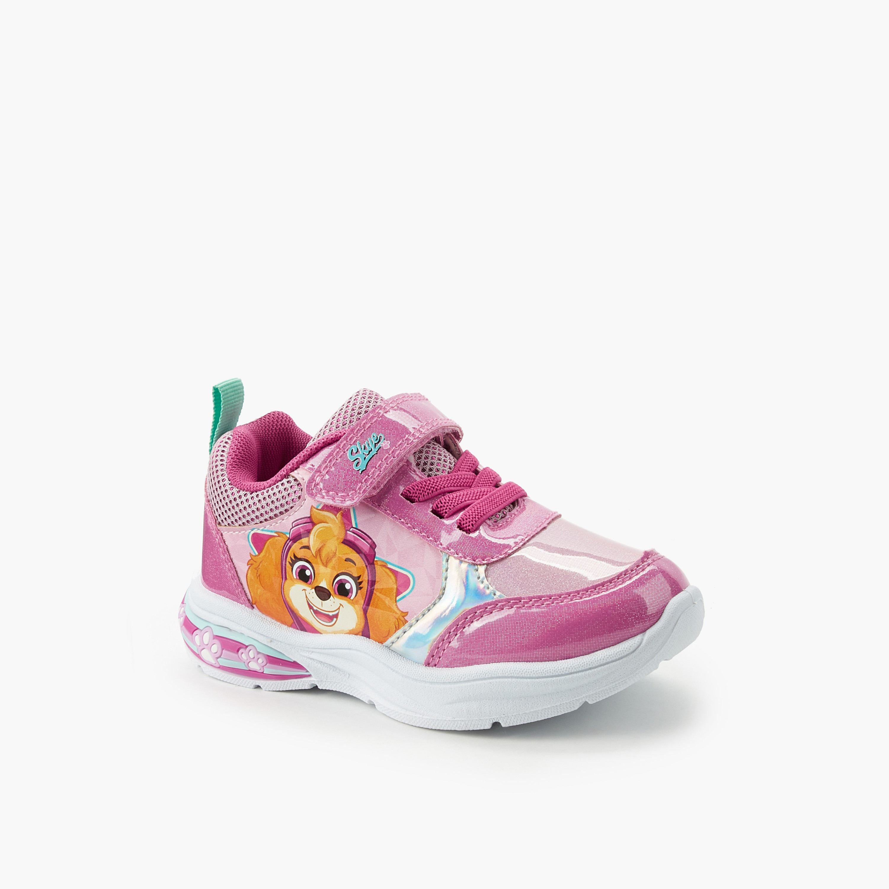 حذاء سنيكرز برقبة كاحل مزود بإضاءة للبنات من باو باترول-girls-shoes-sneakers-image-2