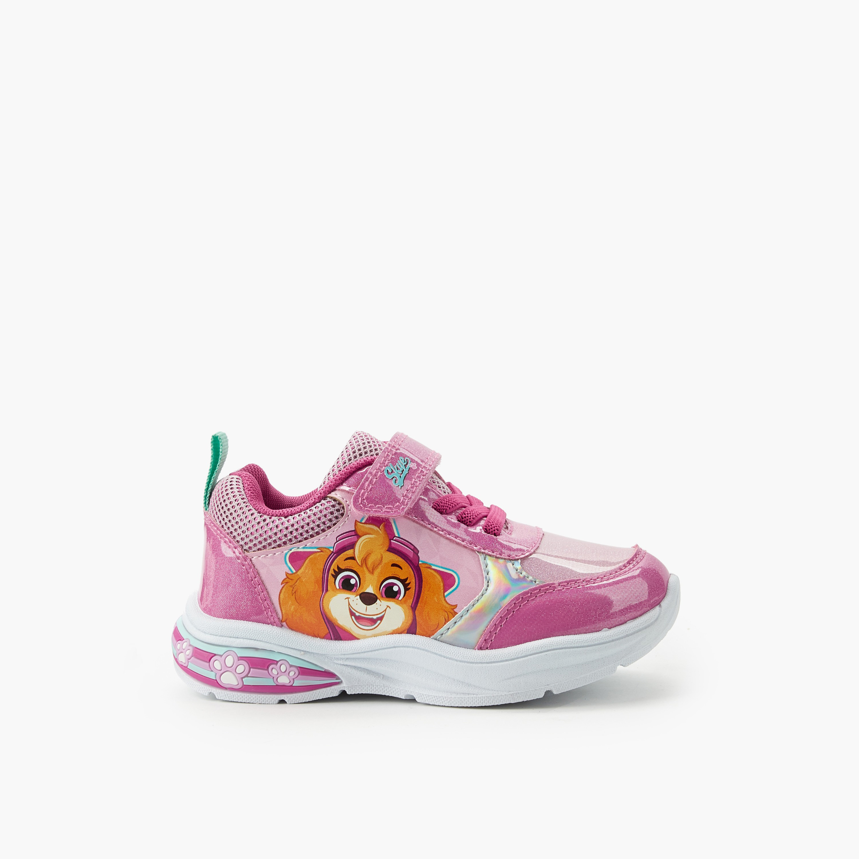 حذاء سنيكرز برقبة كاحل مزود بإضاءة للبنات من باو باترول-girls-shoes-sneakers-image-3