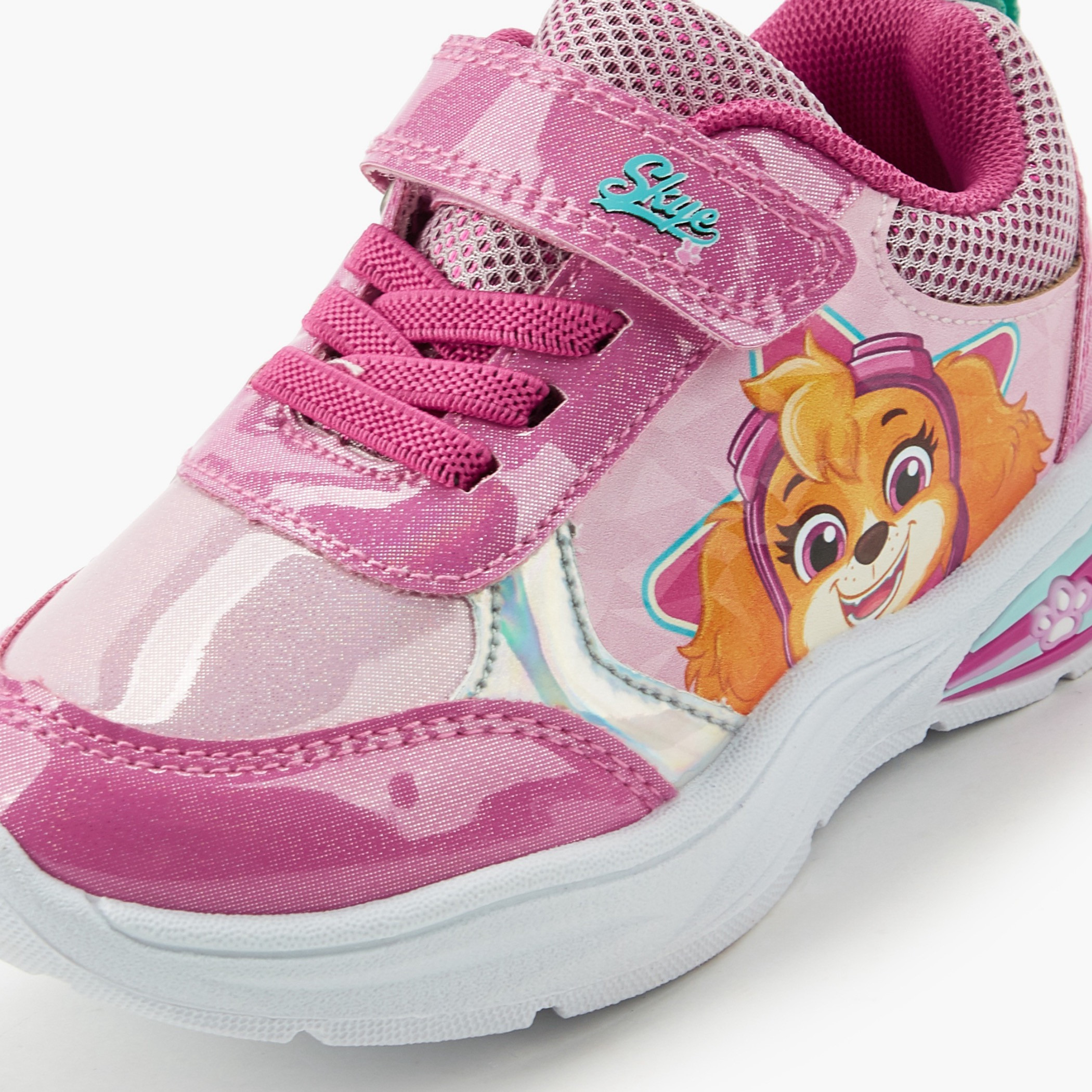 حذاء سنيكرز برقبة كاحل مزود بإضاءة للبنات من باو باترول-girls-shoes-sneakers-image-4