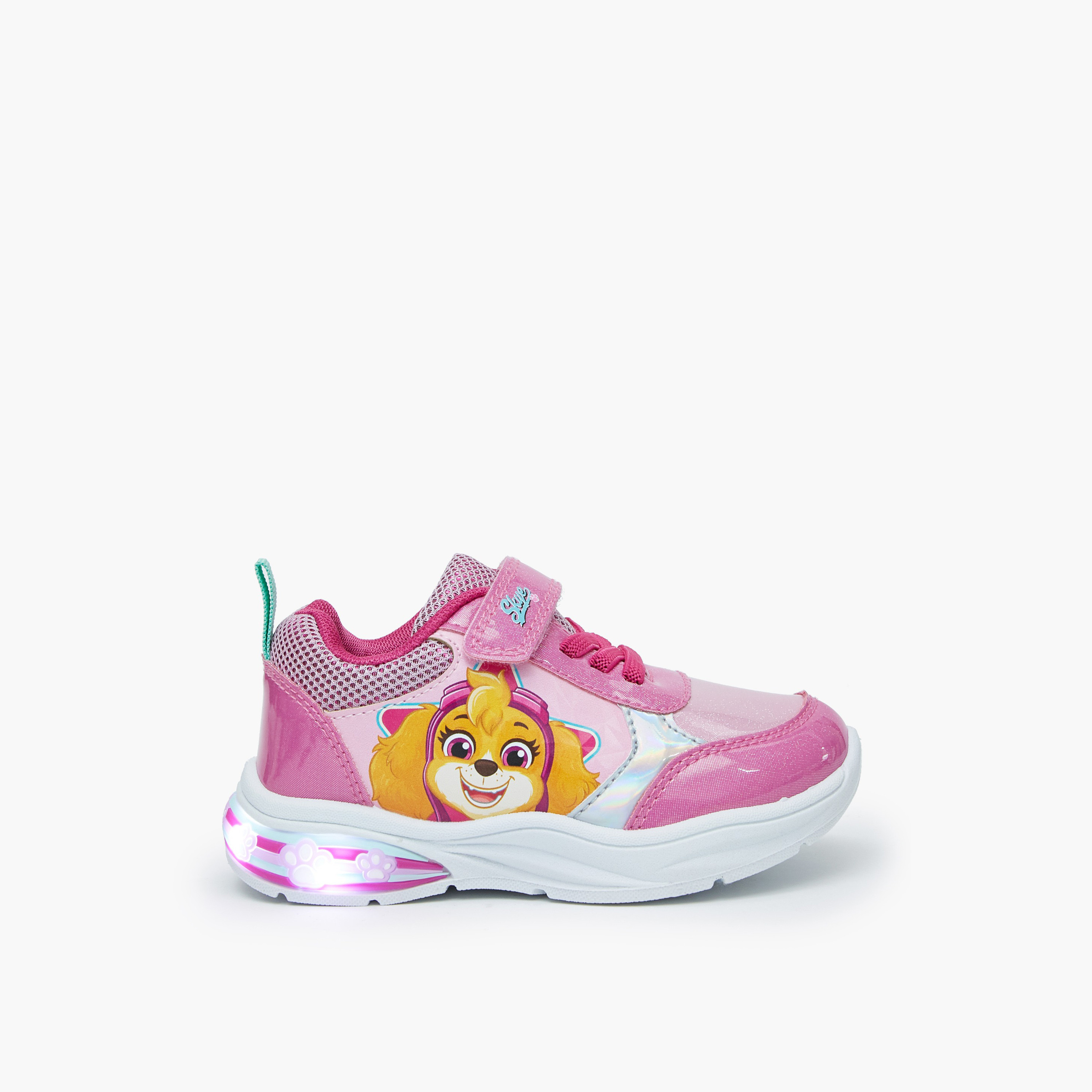 حذاء سنيكرز برقبة كاحل مزود بإضاءة للبنات من باو باترول-girls-shoes-sneakers-image-6